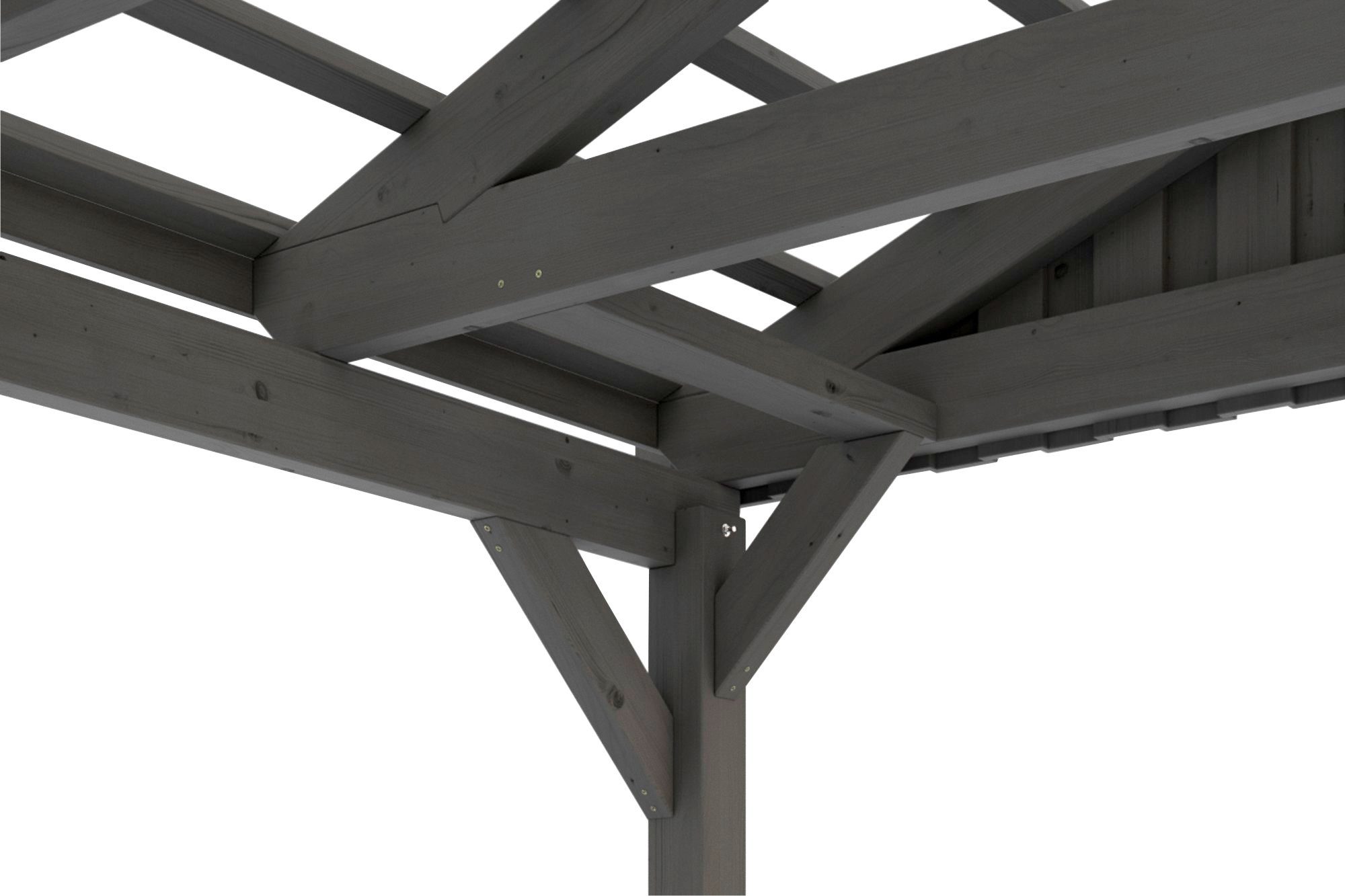 Skanholz Einzelcarport Fichtelberg, BxT: 317x566 cm, 273 cm Einfahrtshöhe, mit Dachlattung