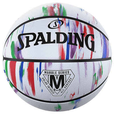 Spalding Basketball Basketball Spalding Marble RAINBOW