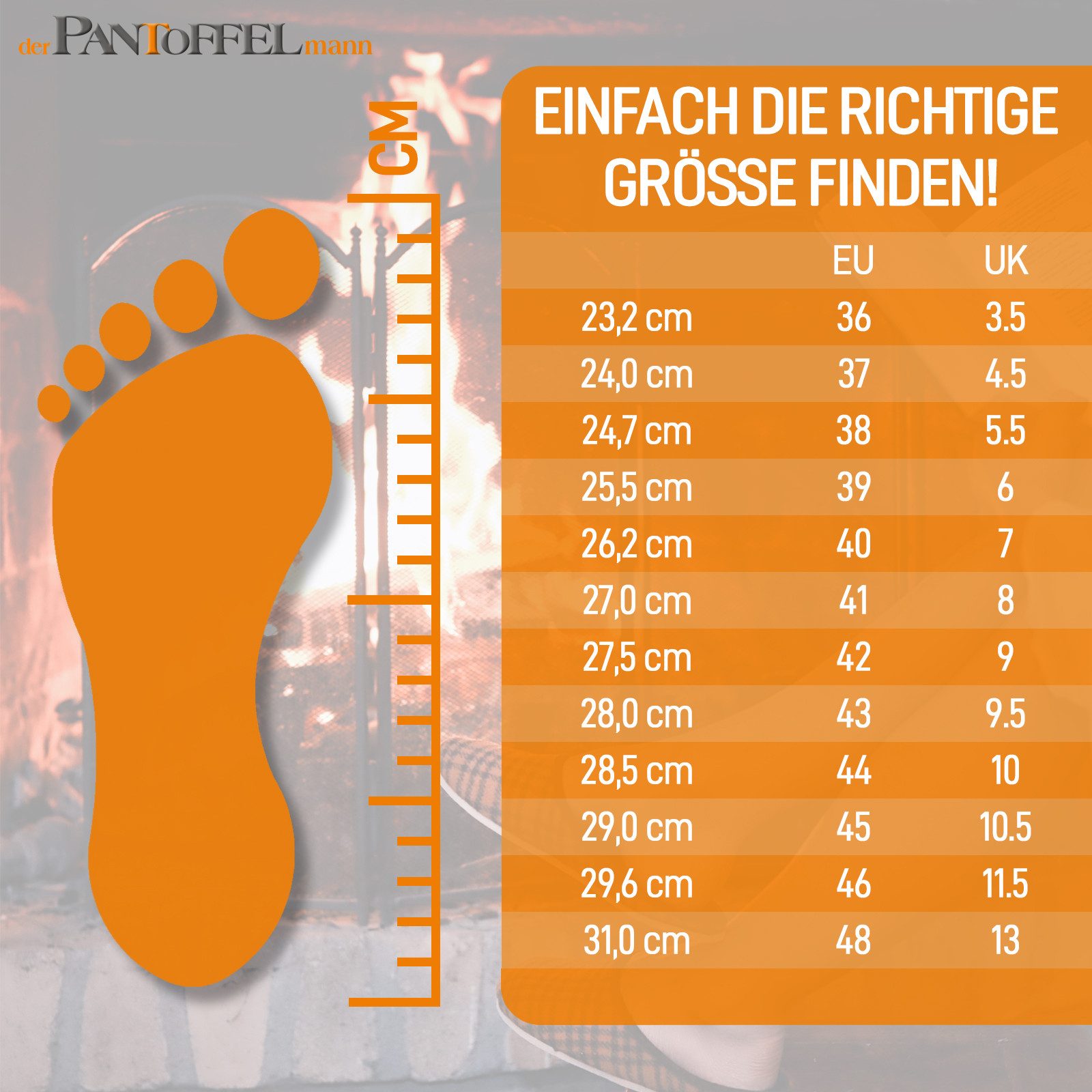 Pantoffelmann Bio Filzclog mit Korkfußbett ABS-Filzsohle Herren Damen Filz Pantoffel Hausschuh (1 Paar) hoher Tragekomfort, angenehme Passform