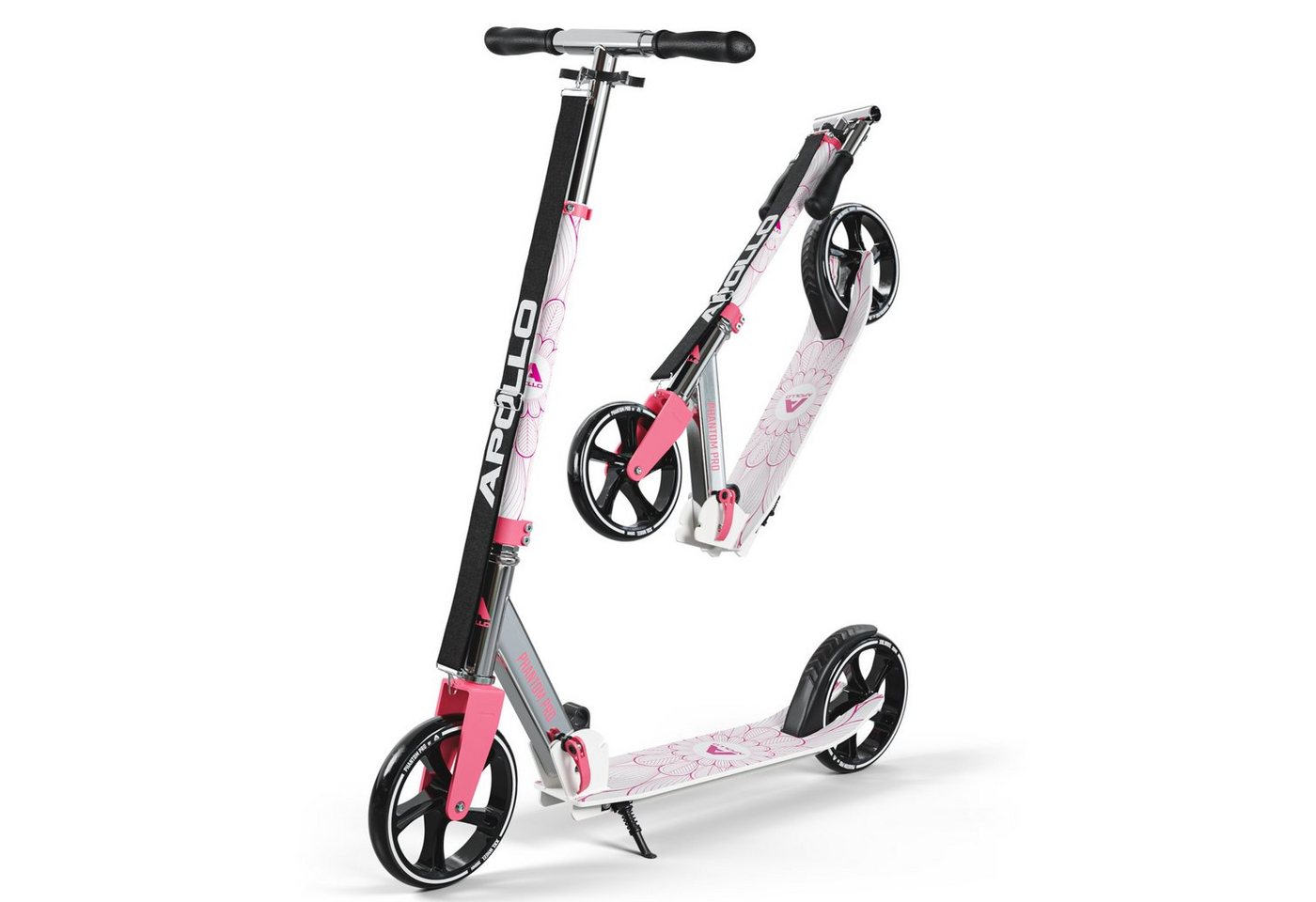 Thumbnail - Apollo Cityroller City Scooter - Phantom Pro - Klappbarer City Roller für Kinder, Höhenverstellbar - Tretroller für Erwa...