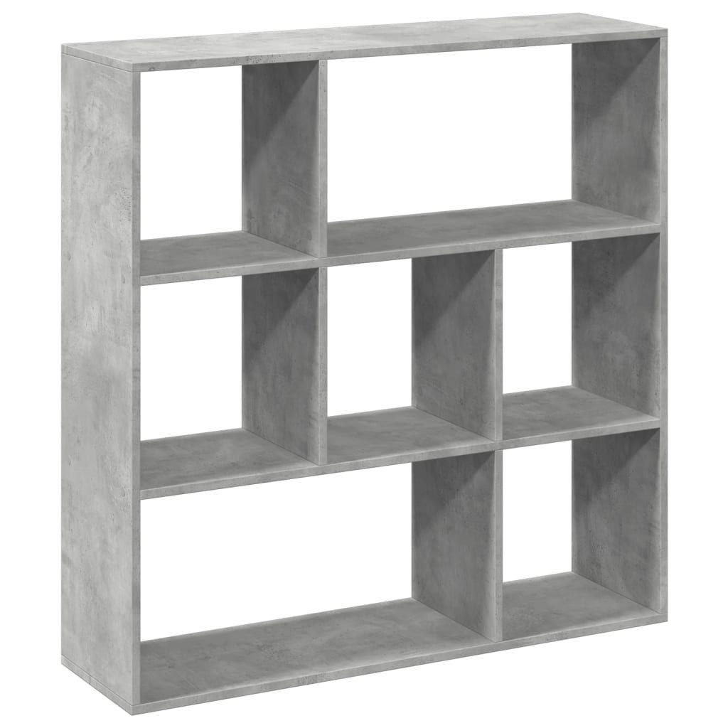 vidaXL Bücherregal Raumteiler-Bücherregal Betongrau 102x29x103,5 cm günstig online kaufen