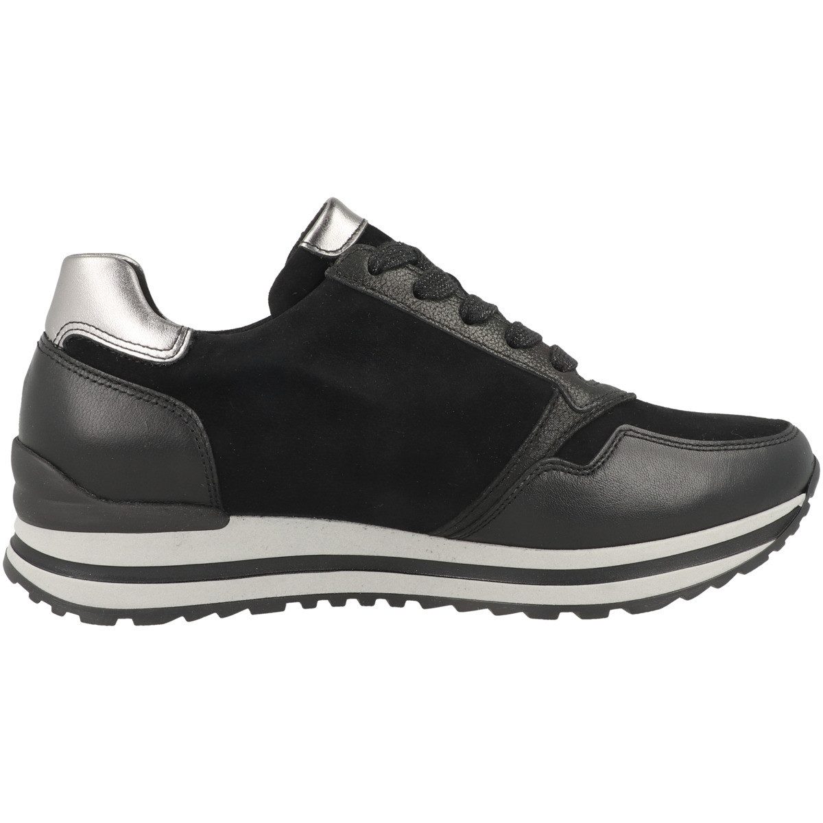 Gabor 76.528 Damen Sneaker Turnschuhe, Sportschuhe, Freizeitschuhe, Halbschuhe, Schnürschuhe