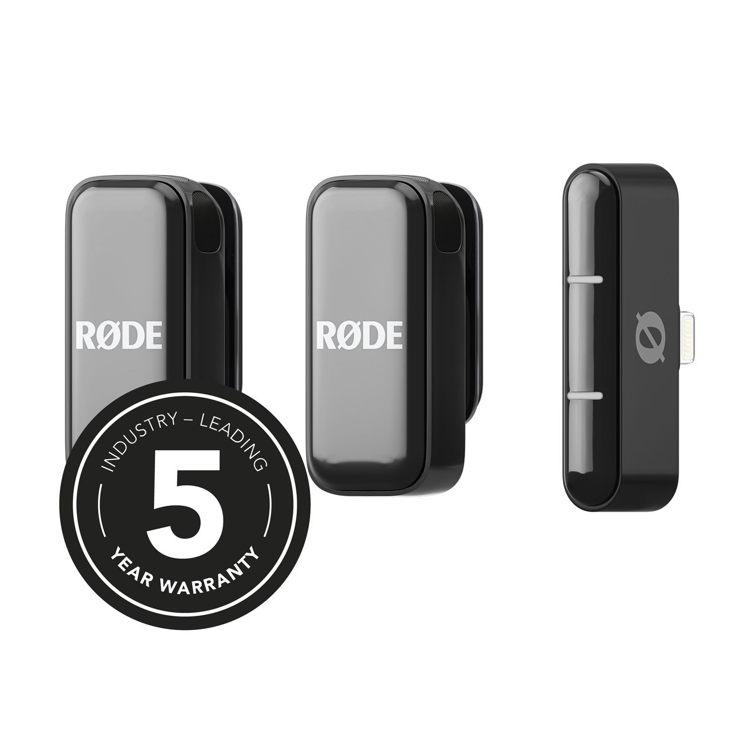 RØDE Rode Wireless Micro Drahtloses Mikrofon Lightning mit Soft-Case Digitales Aufnahmegerät (Drahtlos-Mikrofonsystem)