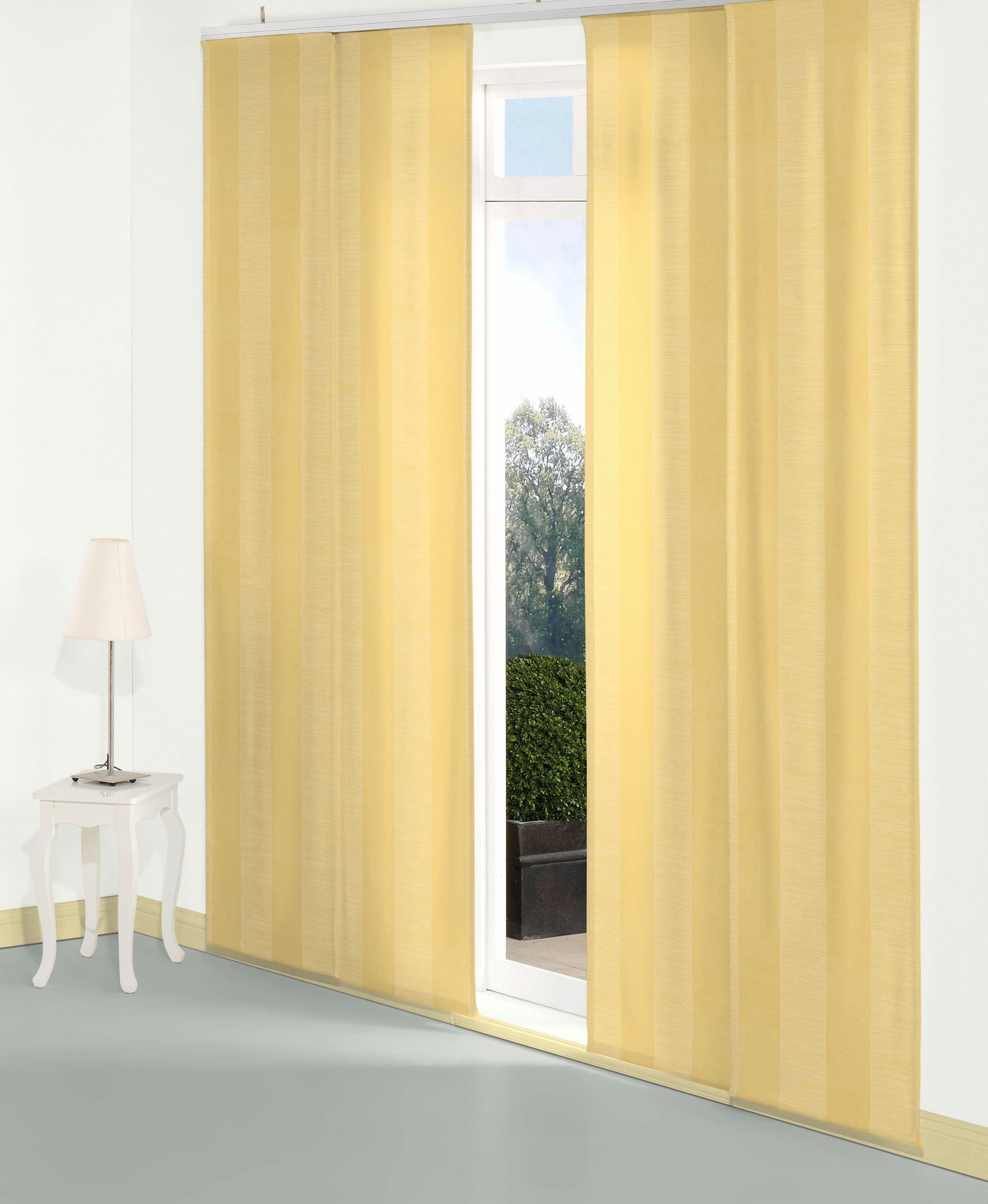 Wirth Schiebegardine Niederau (1 St), Paneelwagen, blickdicht, Jacquard