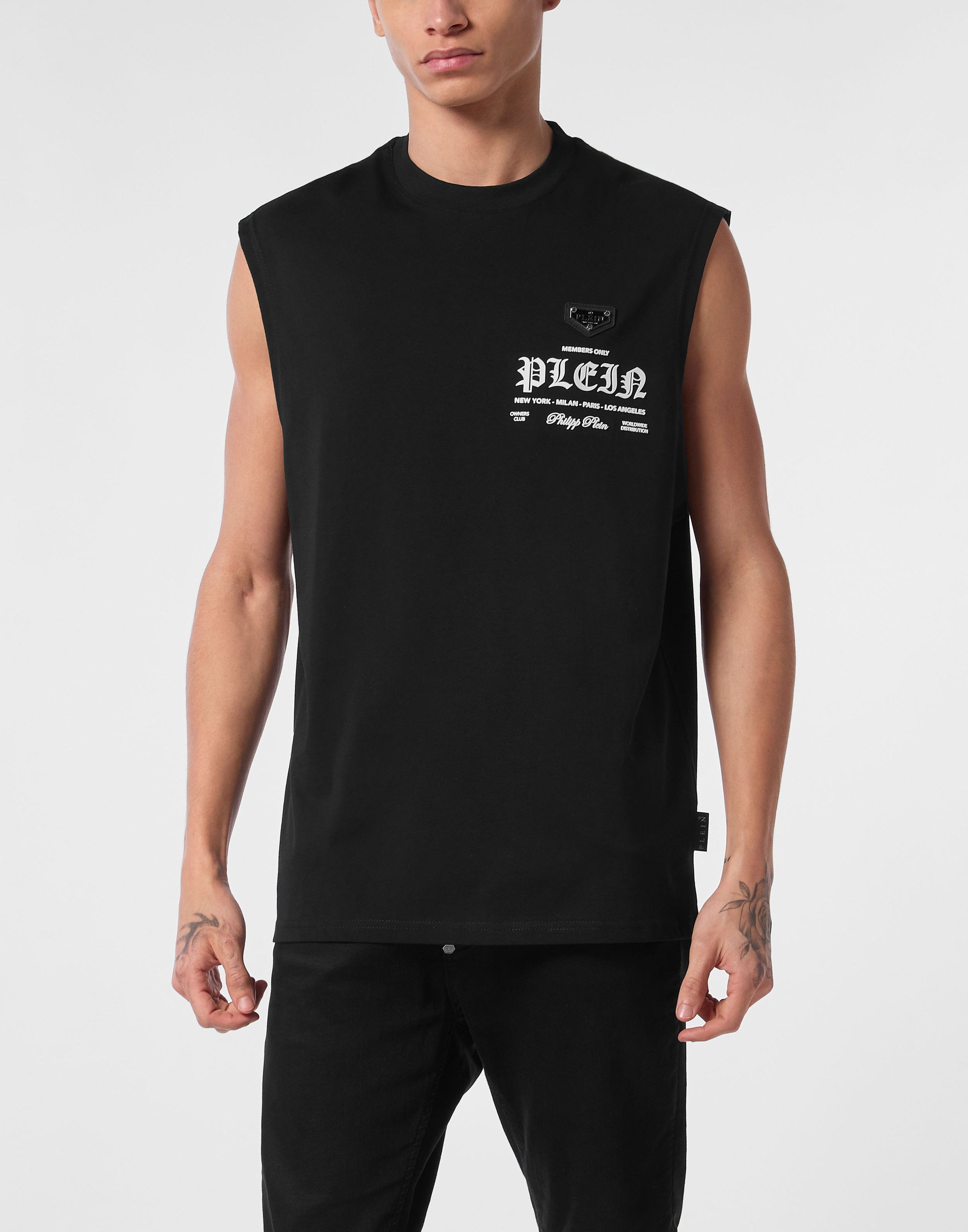 PHILIPP PLEIN T-Shirt Kurzarm-Rundhals-T-Shirt