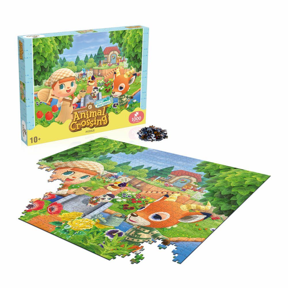 Winning Moves Puzzle Animal Crossing, 1000 Puzzleteile