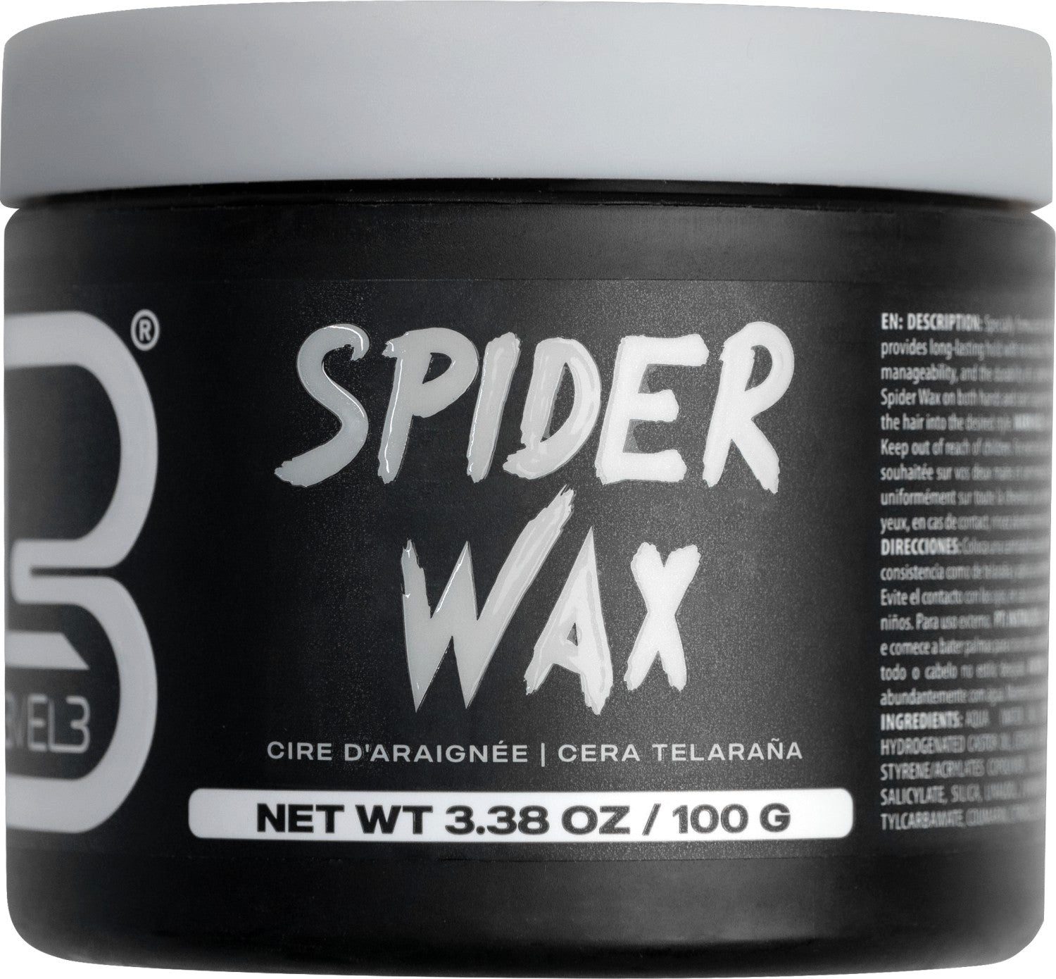 L3VEL3™ Distribution and Corporate Haarwachs L3VEL3 Spider Wax 100 g