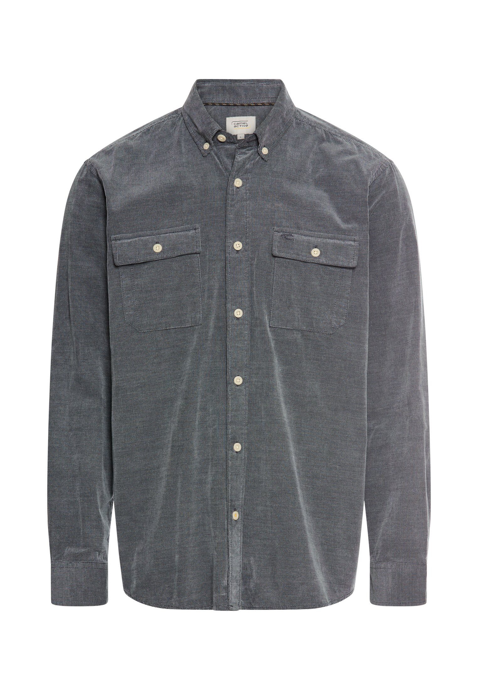 camel active Langarmhemd mit Brusttaschen günstig online kaufen