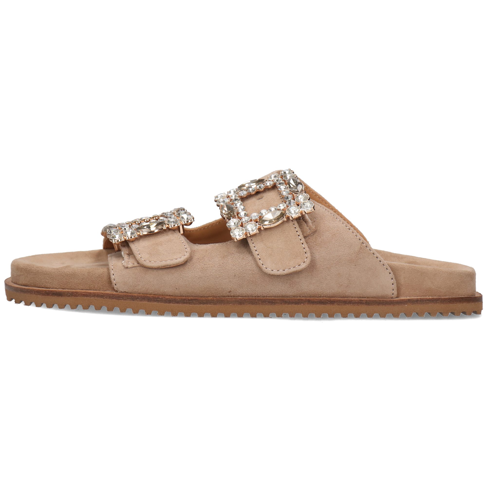 Melvin & Hamilton Eve 1 Leder-Pantoletten für Damen Pantolette Flache Absätze, Echtes Leder