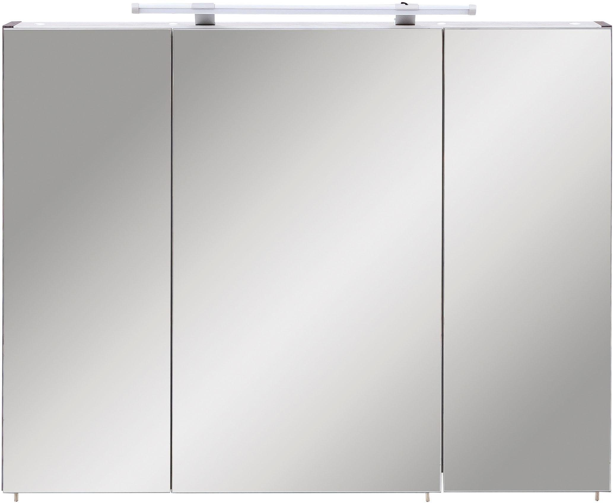 Schildmeyer Spiegelschrank Dorina, Spiegelschrank, Made in Germany, B: 90 cm Solide Verarbeitung - Dieses Produkt ist in Deutschland gefertigt
