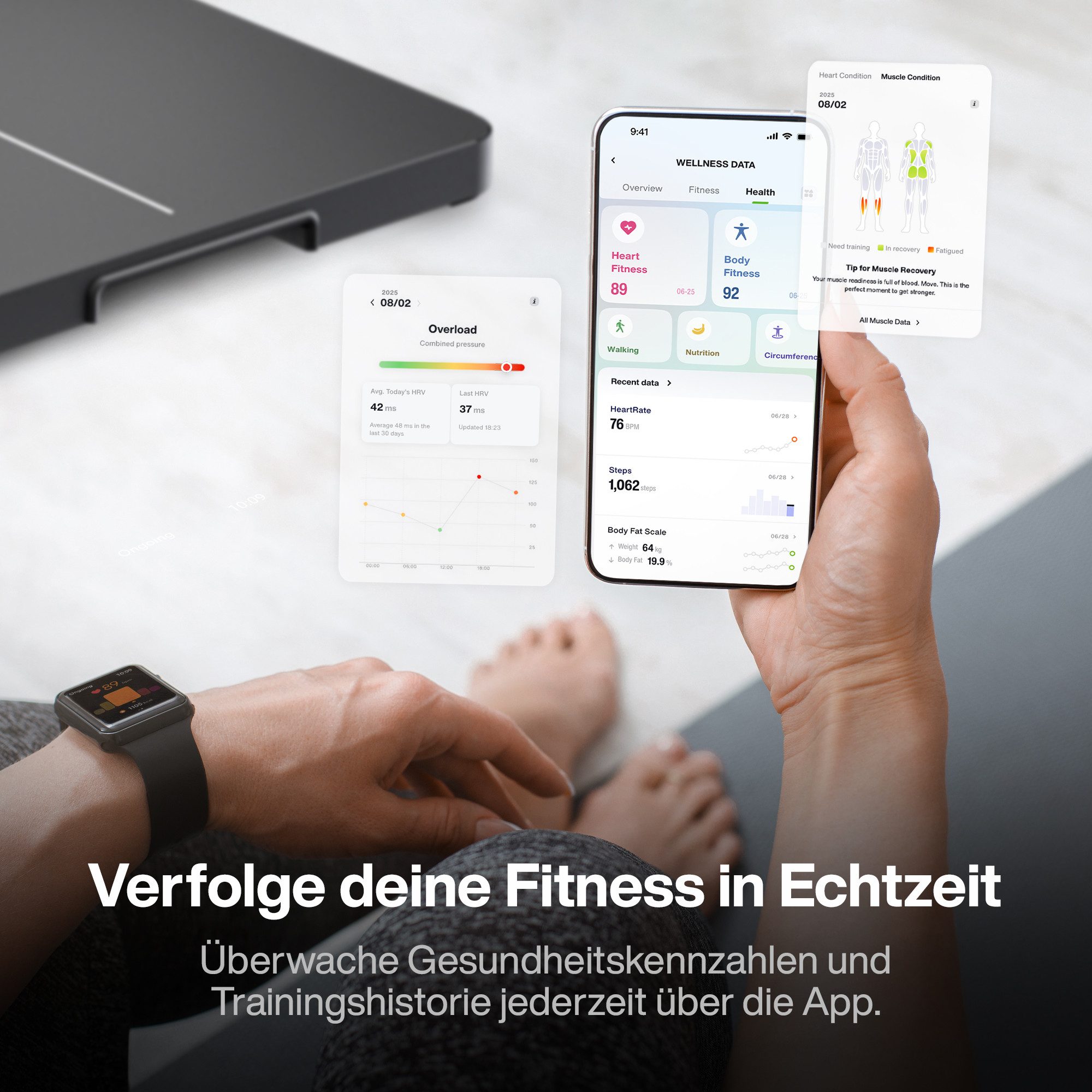 SPEEDIANCE Kraftstation Smarte KI-gesteuerte Multi-Funktionale Smith-Maschine für Ganzkörper, (mit Digitalem Gewichtssystem, Squat Rack und Trainingsstation), All-in-One Fitnessgerät, Gym Monster 2S