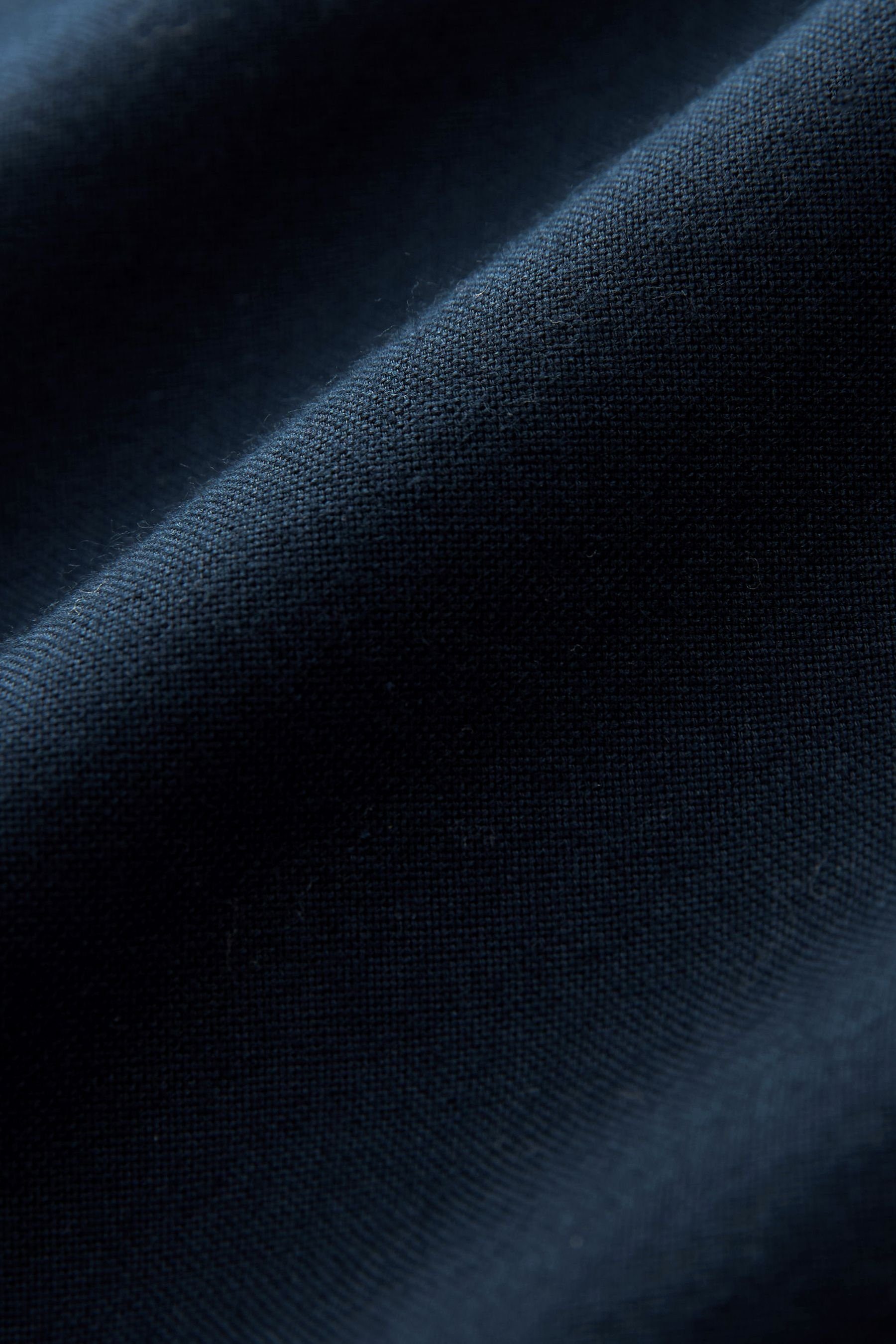 Kurzarm-Oxfordhemd (1-tlg) Slim Kurzarmshirt Next Fit