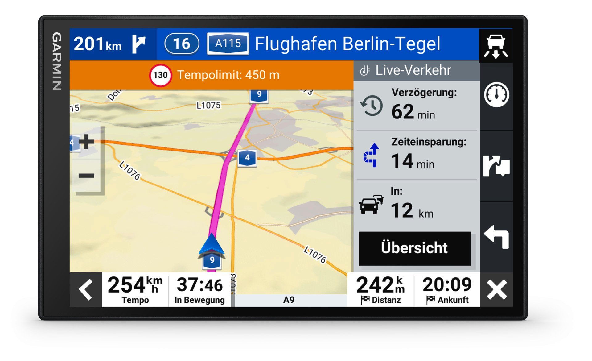 Garmin DriveSmart EU, Länder), Bluetooth) Karten-Updates, PKW-Navigationsgerät MT-S, (Europa (45 GPS 86