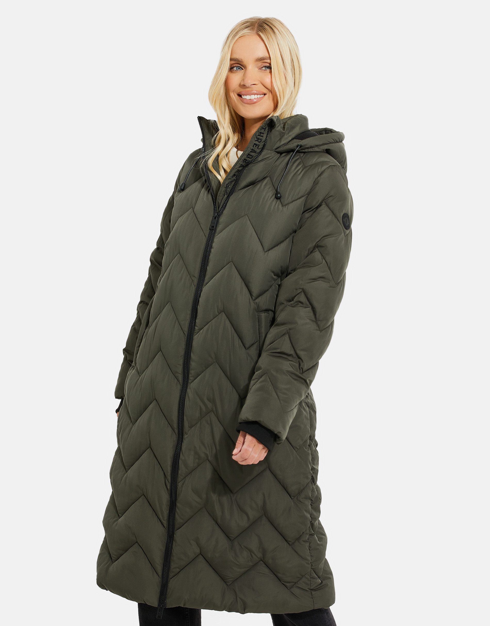 Threadbare Wintermantel THB Ladies Long Line günstig online kaufen