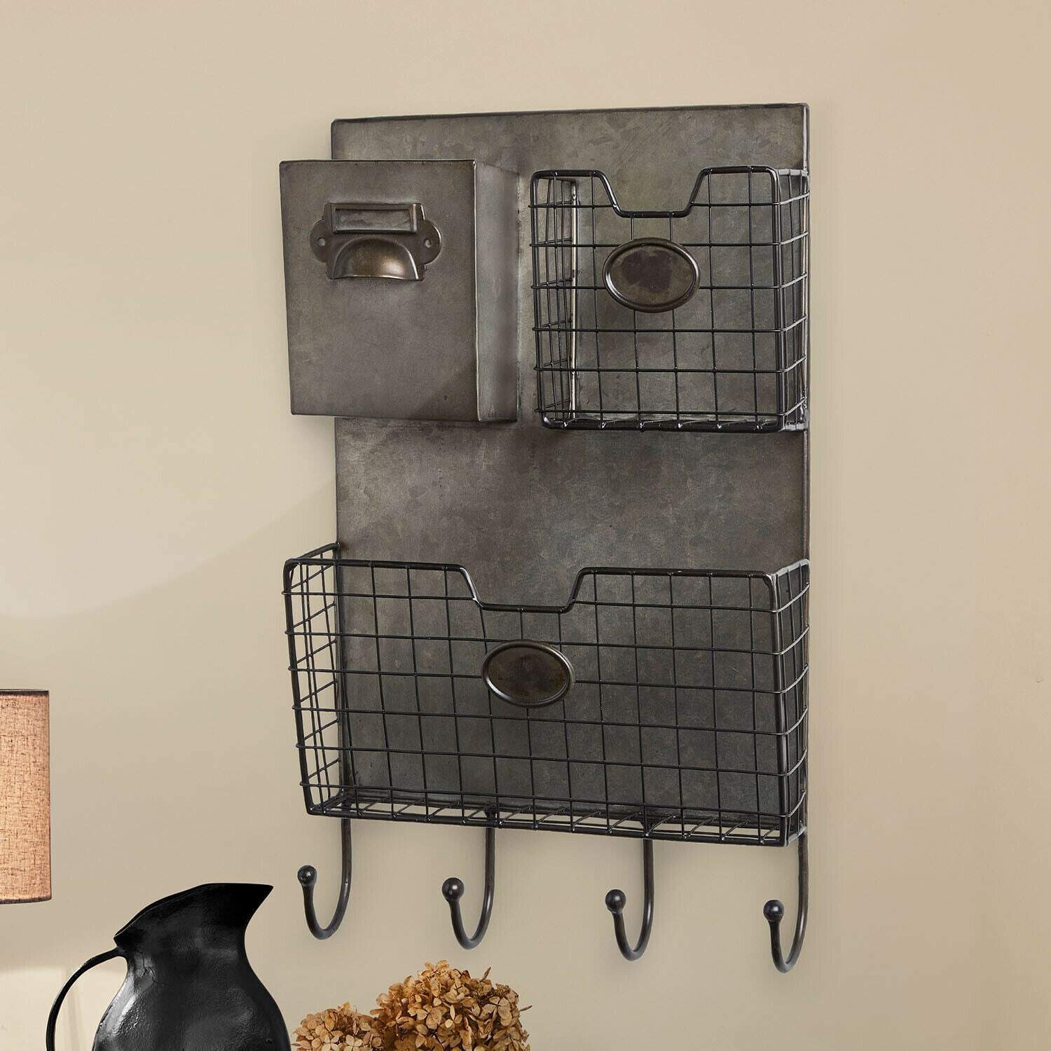Mirabeau Organizer Organizer Zentros antikschwarz