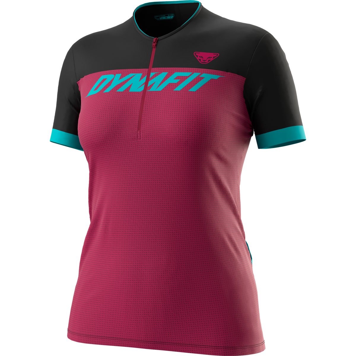 T-Shirt RIDE LIGHT 1/2 ZIP SS TEE W - DynaFit
