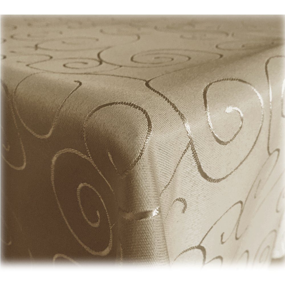 JEMIDI Tischdecke Tischdecke Ornamente Seidenglanz Edel günstig online kaufen