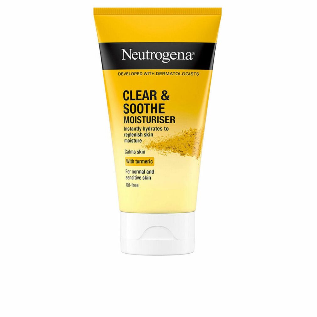 Neutrogena Tagescreme Clear & Soothe Gesichtscreme mit Kurkuma 75ml