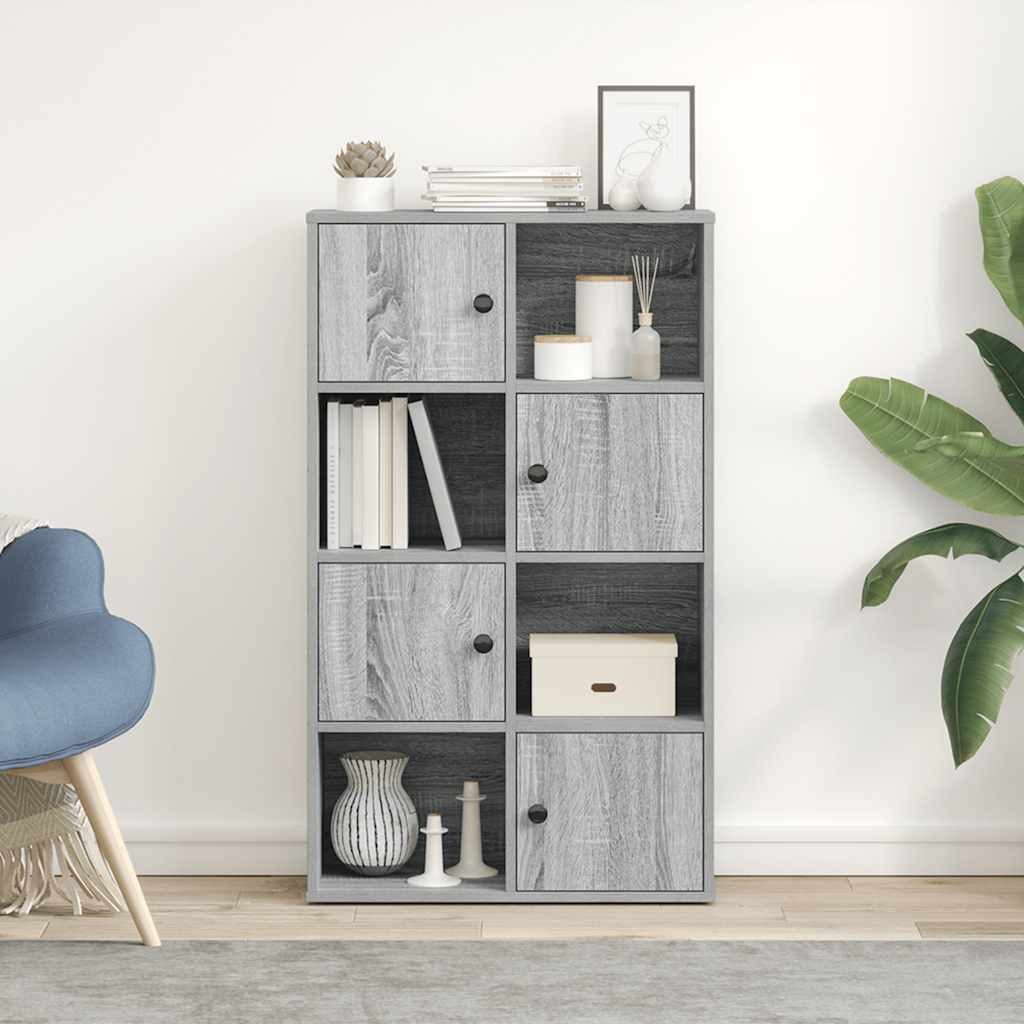 vidaXL Bücherregal Bücherregal Grau Sonoma 60x24x101,5 günstig online kaufen