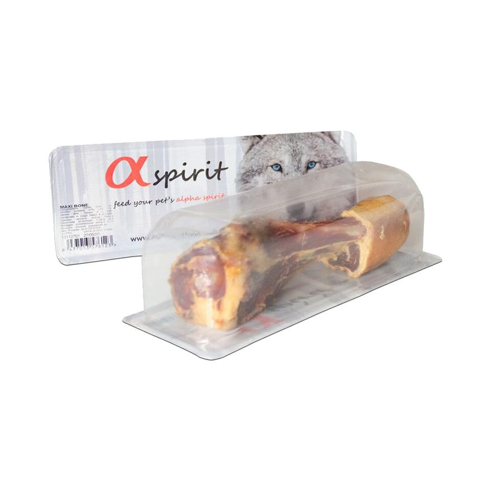 Alpha Spirit Schinkenknochen - 15 Stück, Snack für: Hund