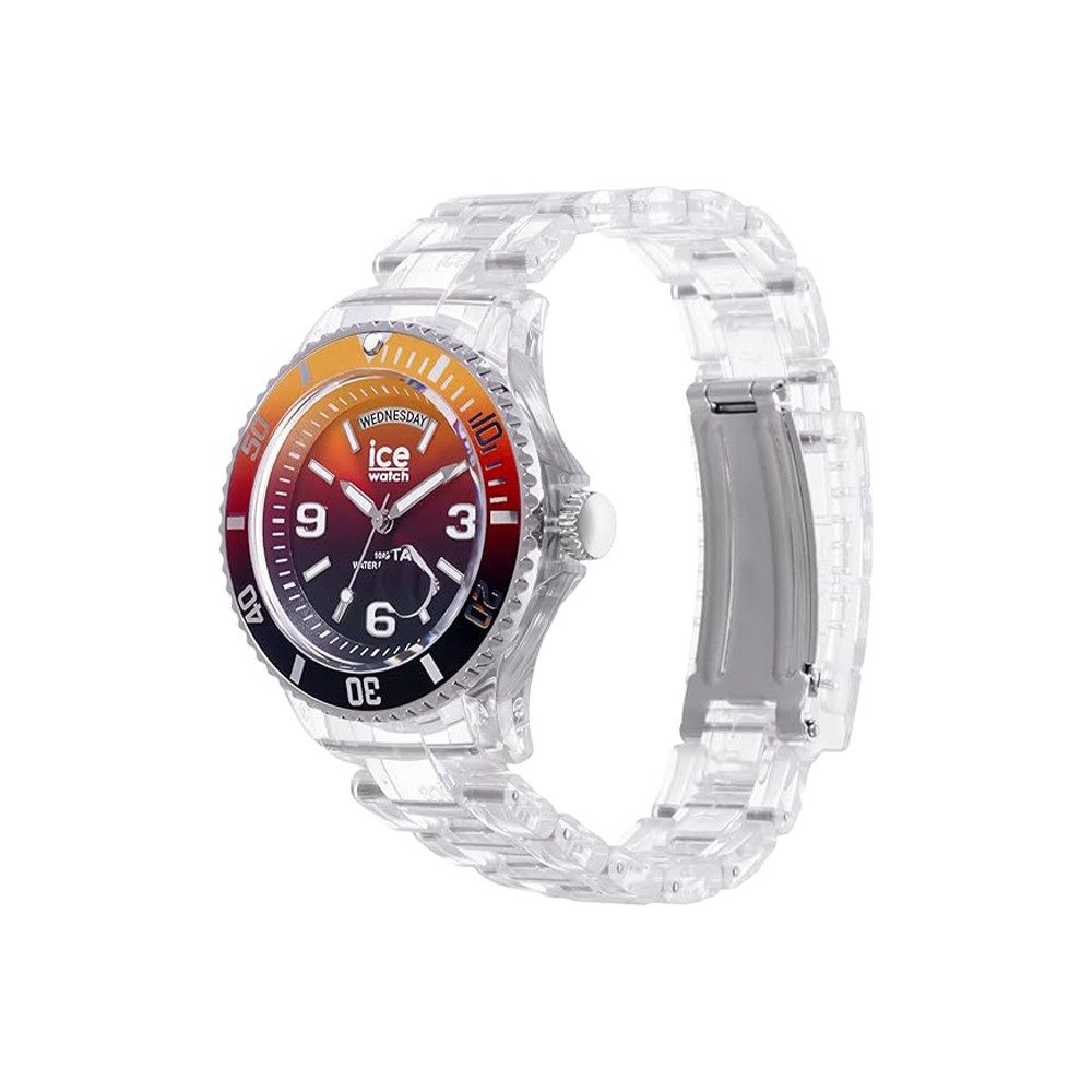 ice-watch Quarzuhr Ice-Watch Ice Clear Sunset Fire 021437, Ice-Watch Ice Clear Sunset Fire