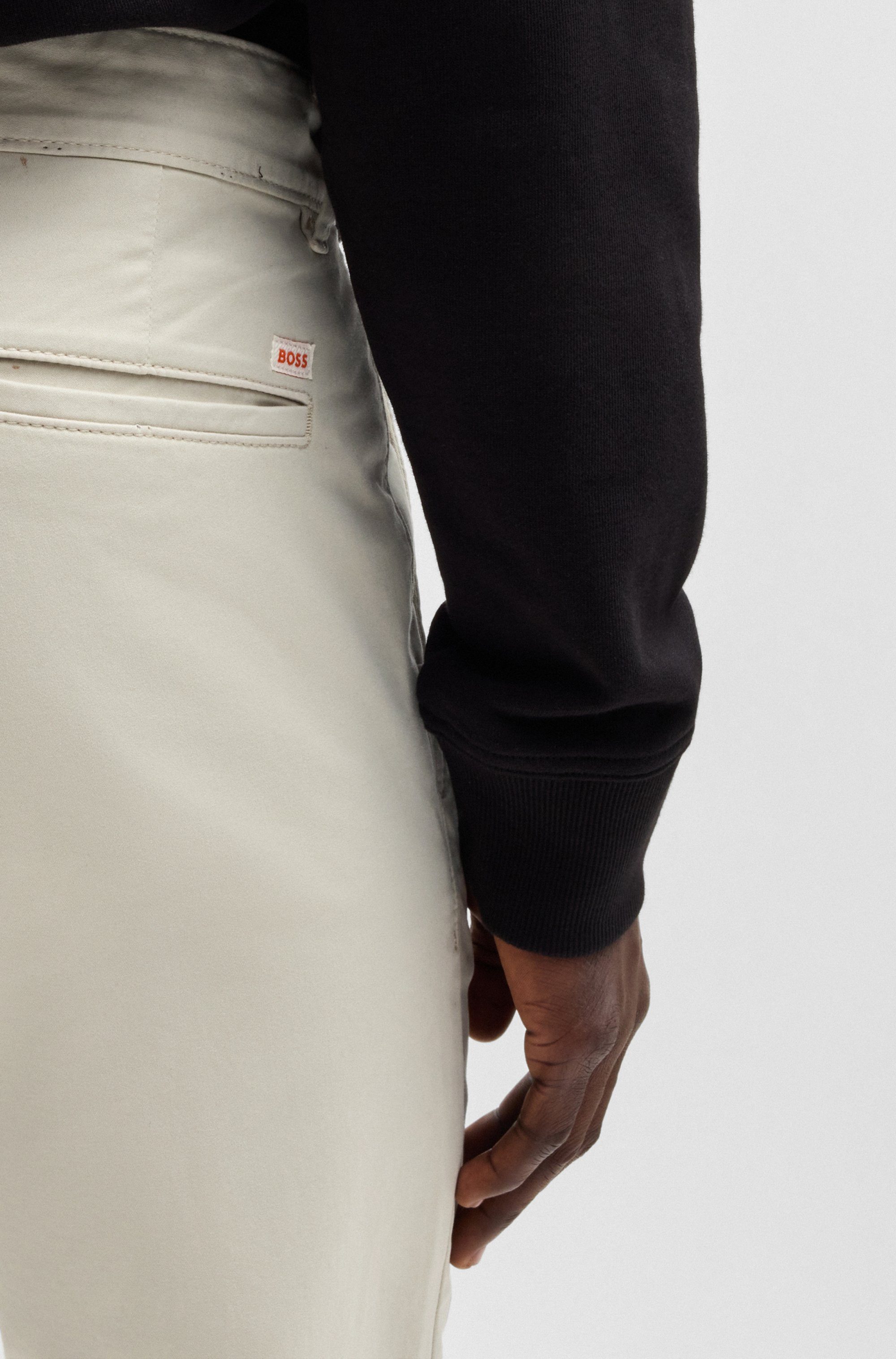BOSS ORANGE Chinohose slim mit Gesäßtaschen