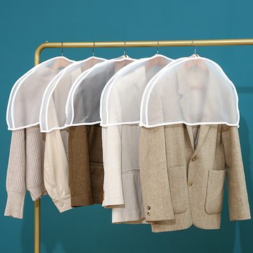 HIBNOPN Kleiderschutzhülle 15 Stücke Kleidersäcke Set Kleiderschutzhüllen Transparent Staubschutz (15 St)