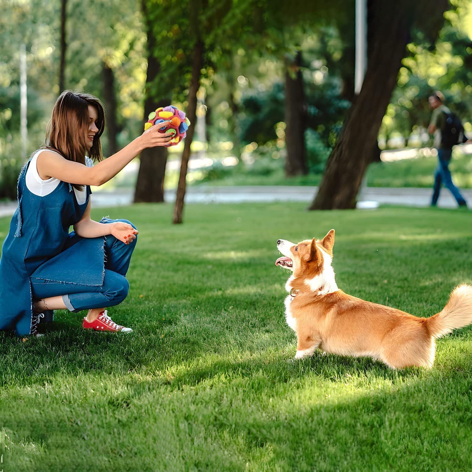 FELIXLEO Tierball Schnüffelball Hundespielzeug Intelligenz Futterball Training, (1-tlg)