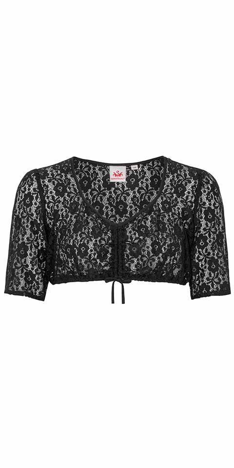 Spieth & Wensky Dirndlbluse Airun-Dirndlbluse 1/2 günstig online kaufen