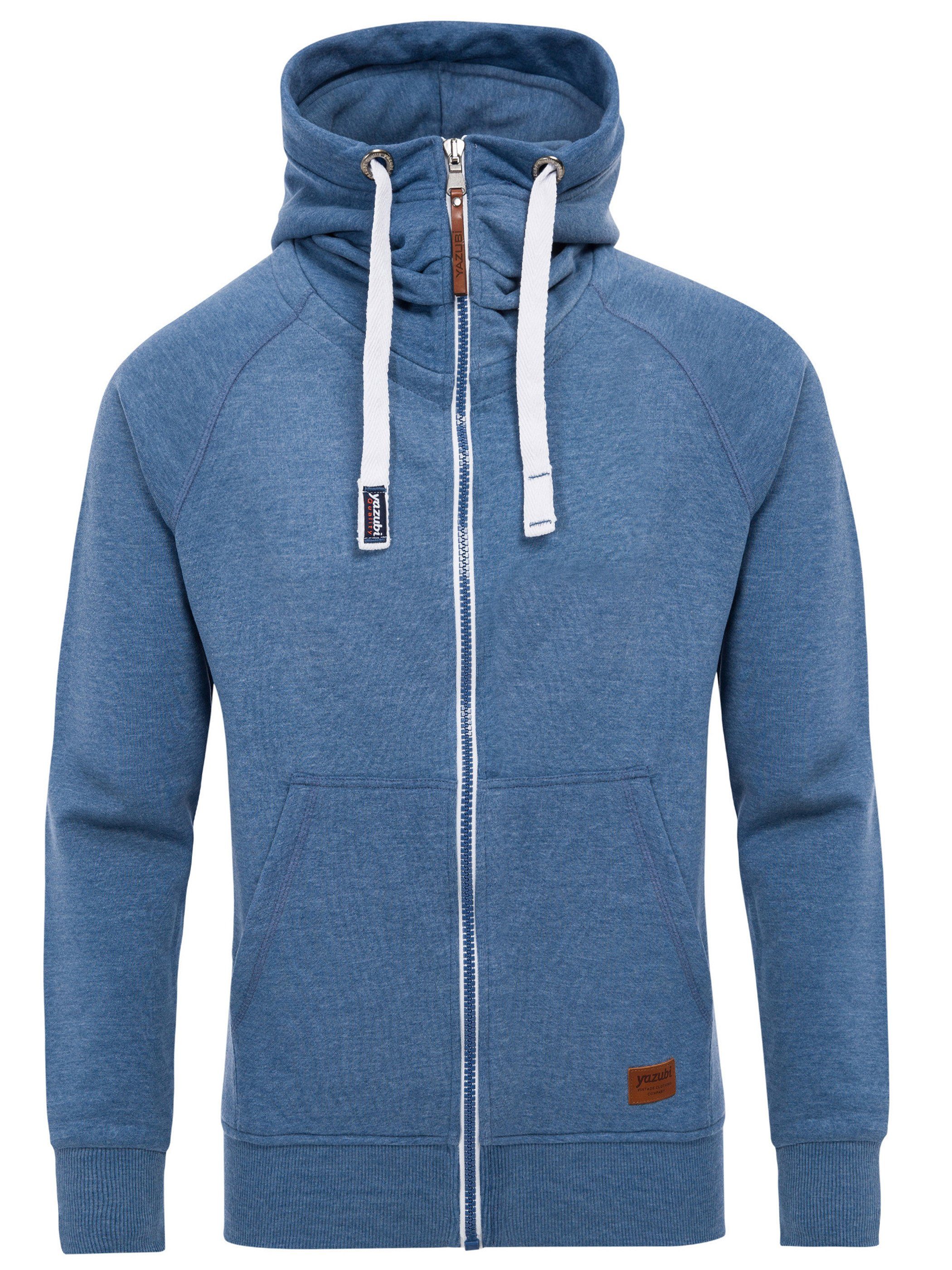 Yazubi Kapuzensweatjacke Jacob Zip Hoodie mit Kapuze günstig online kaufen