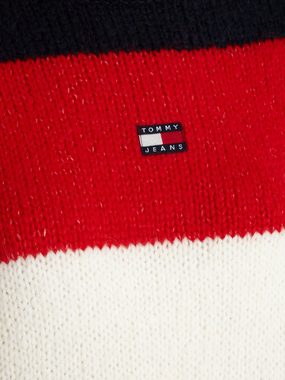 Tommy Jeans Strickpullover TJW COLORBLOCK SWEATER mit Logopatch