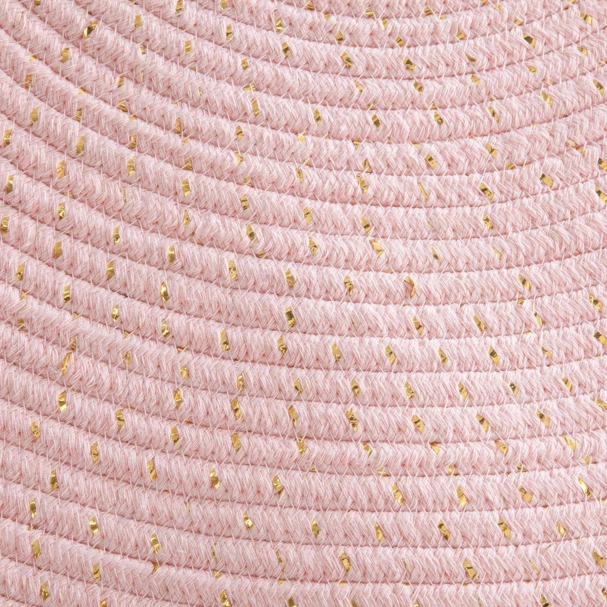Atmosphera Créateur d'intérieur Teppich Dekoteppich Lurex Ø 90 cm mit Fransen, rund