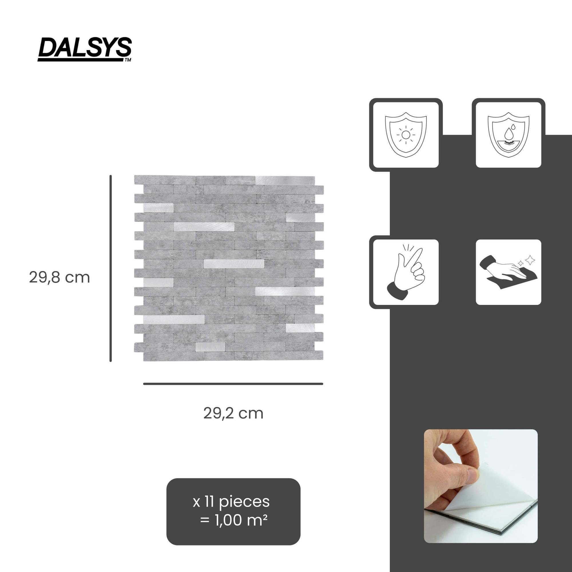 Dalsys Wandpaneel 1m² 11 Stück selbstklebend, günstig online kaufen