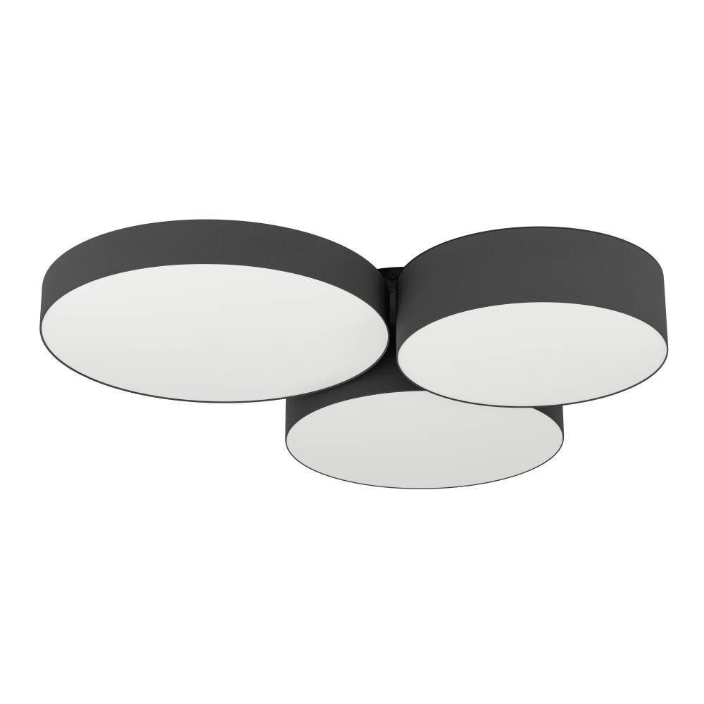 EGLO Deckenleuchte BARBANO-Z Deckenlampe, schwarz weiß, günstig online kaufen