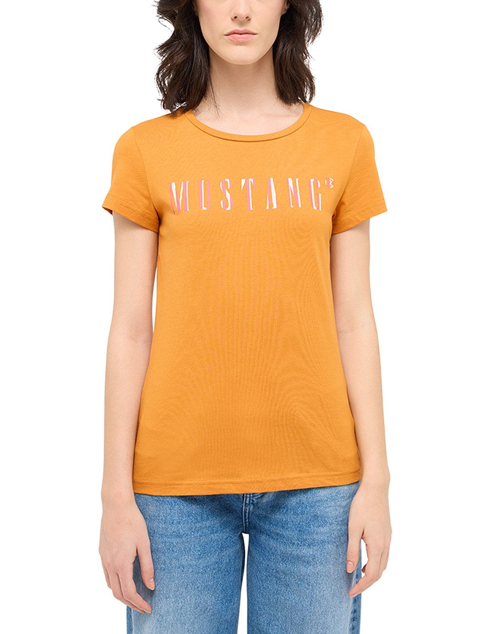 MUSTANG Kurzarmshirt Damen Style Loa günstig online kaufen