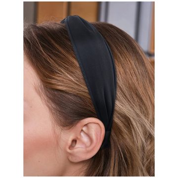 AquaBreeze Haarband 4 Stück Damen Stirnband Kopfband, 1-tlg., Haarband Turban Elastische Kopf Wickeln, Niedlich Haarschmuck für Mädchen