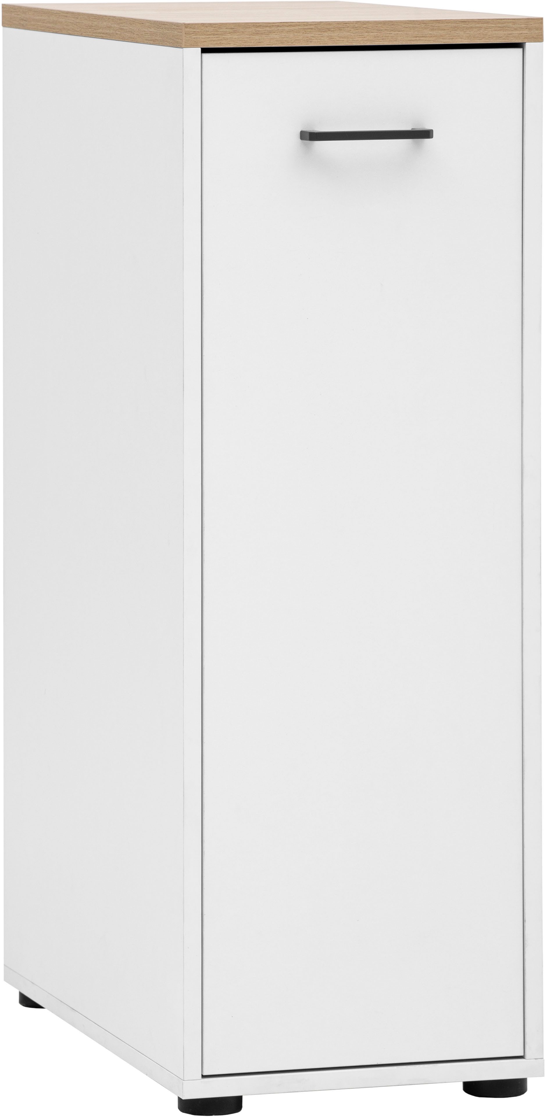 Schildmeyer Apothekerschrank Solea Apothekerschrank mit zwei Vollauszügen (1-St) Apothekerschrank mit einem SoftClose Vollauszug (zwei Schubkästen)