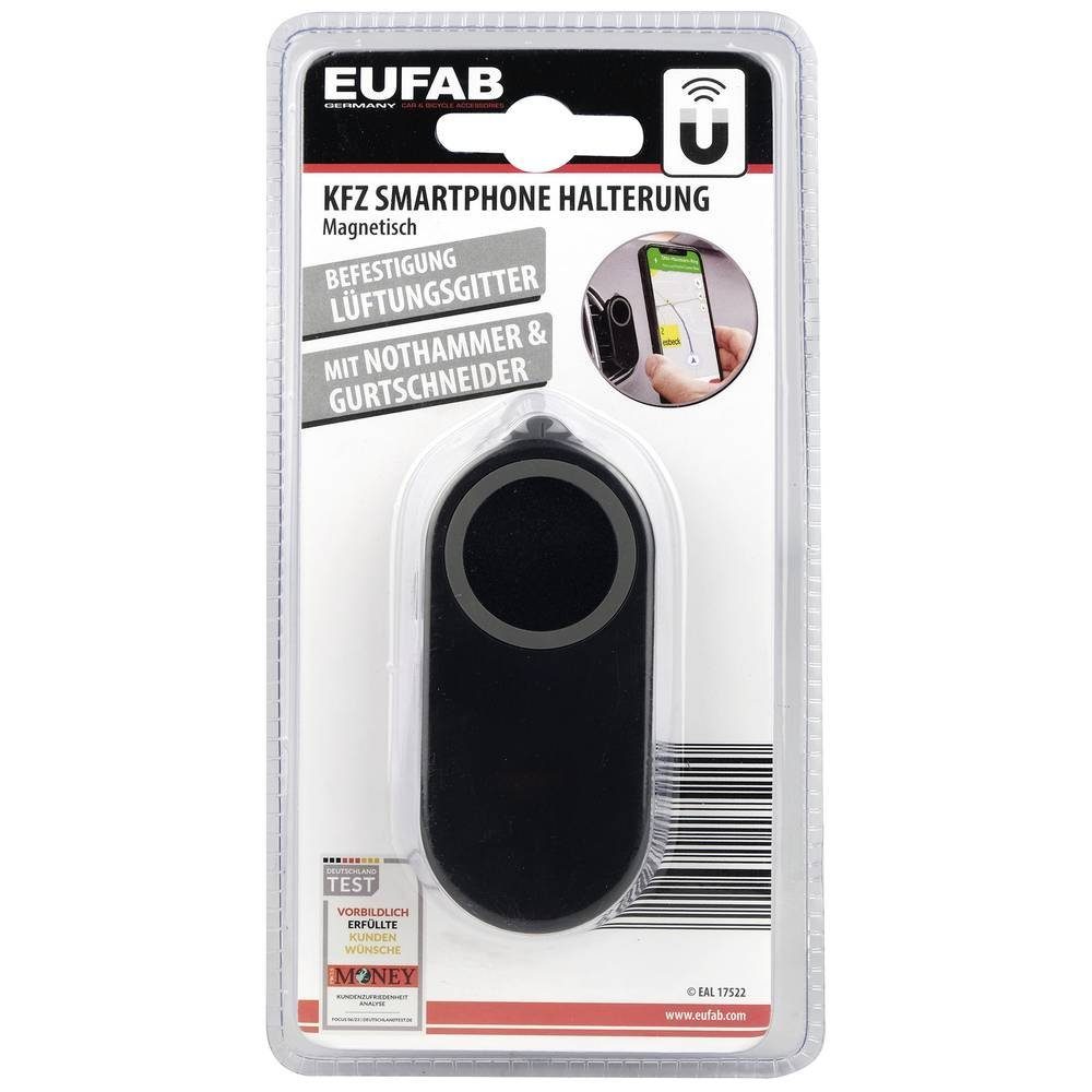 EUFAB Handy-Halterung KFZ Smartphonehalterung magnetisch 17522
