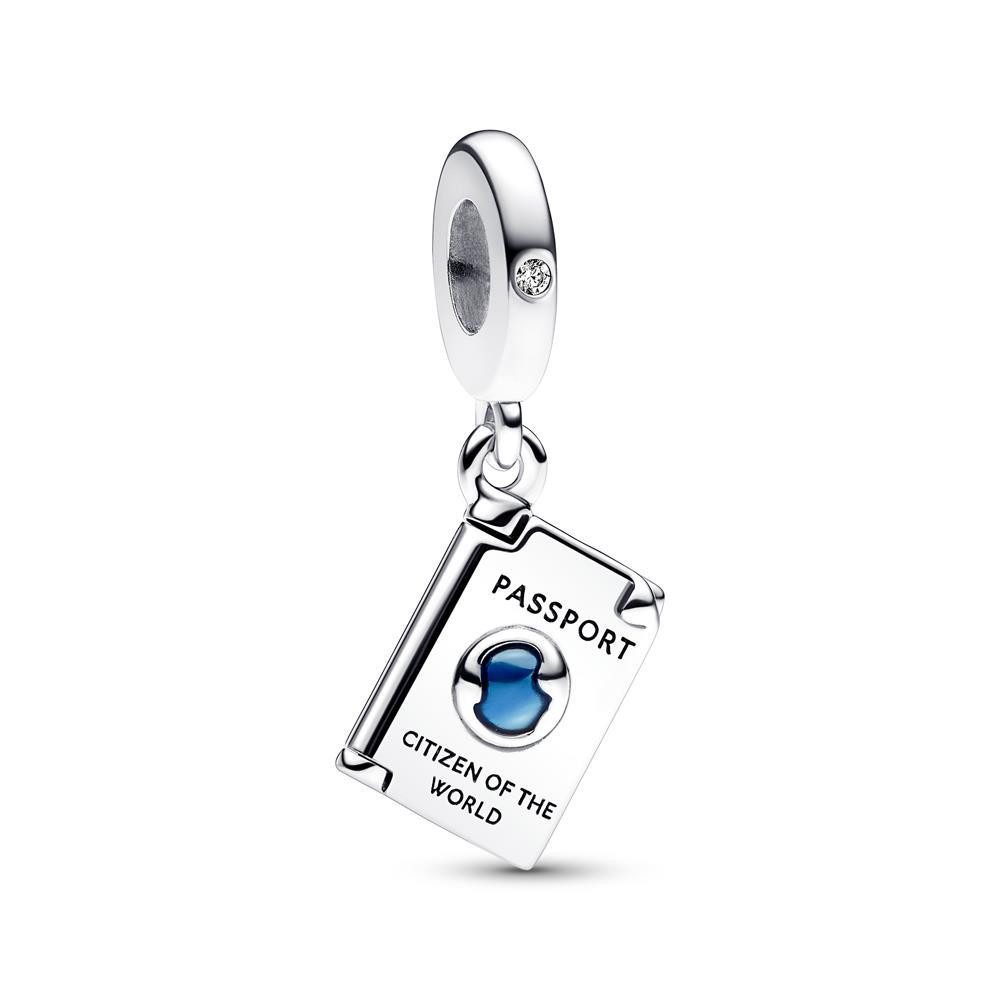Pandora Charm-Einhänger Aufklappbarer Charm Anhänger Reisepass aus 925er Si günstig online kaufen