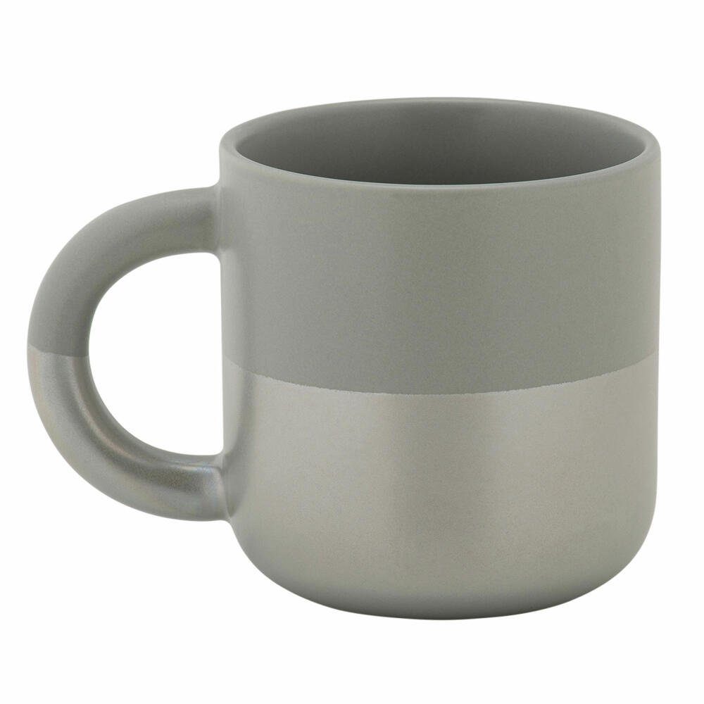 Maxwell & Williams Becher HORIZON Hellgrau 350 ml, Porzellan