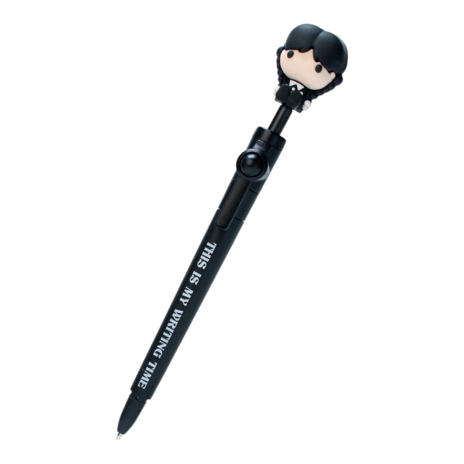 Blue Sky Designs Kugelschreiber Wednesday Addams Fidget Kugelschreiber mit abnhembarer Figur