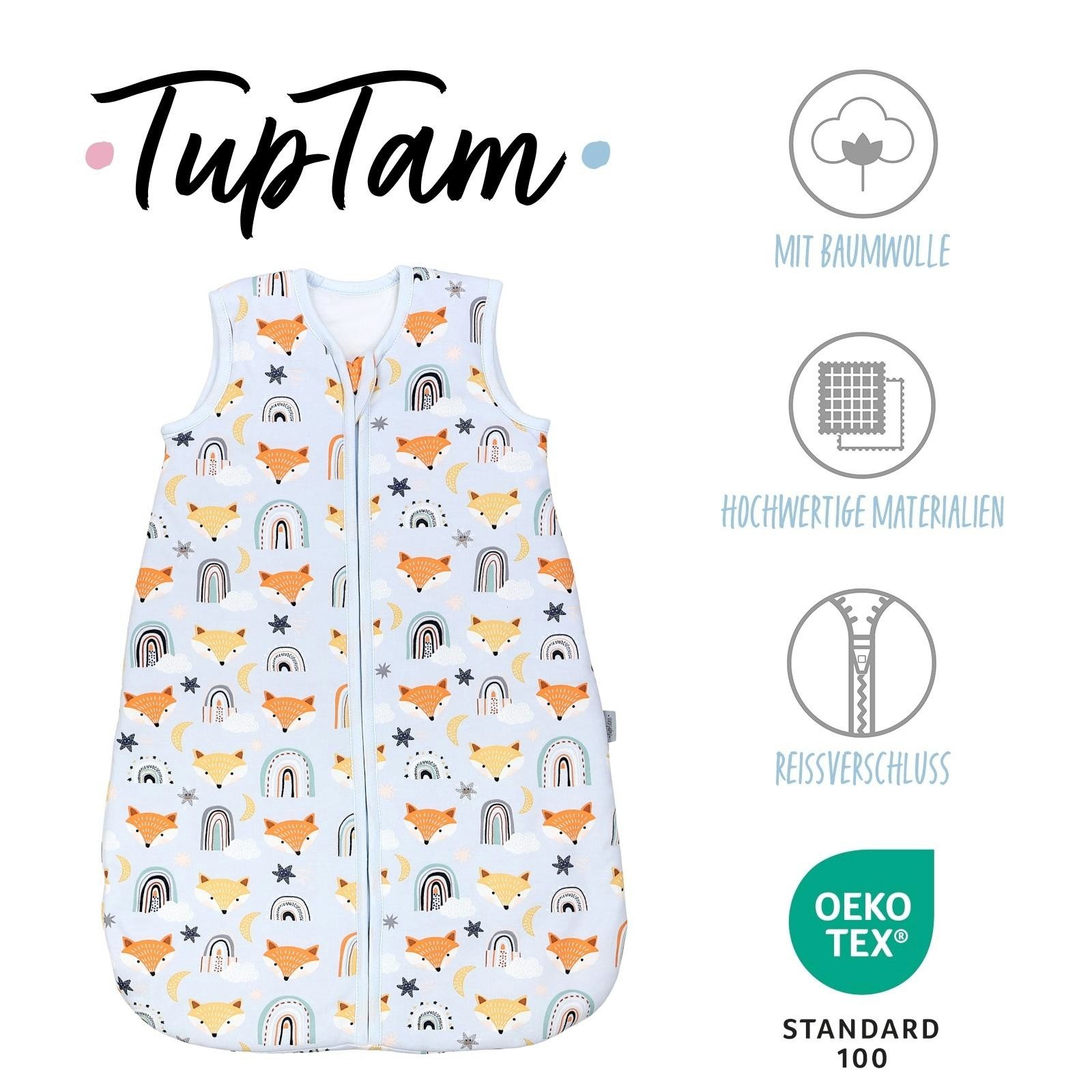 TupTam Babyschlafsack Kugelschlafsack ohne Ärmel 2.5 TOG Ganzjahr – Bild 2 von 5