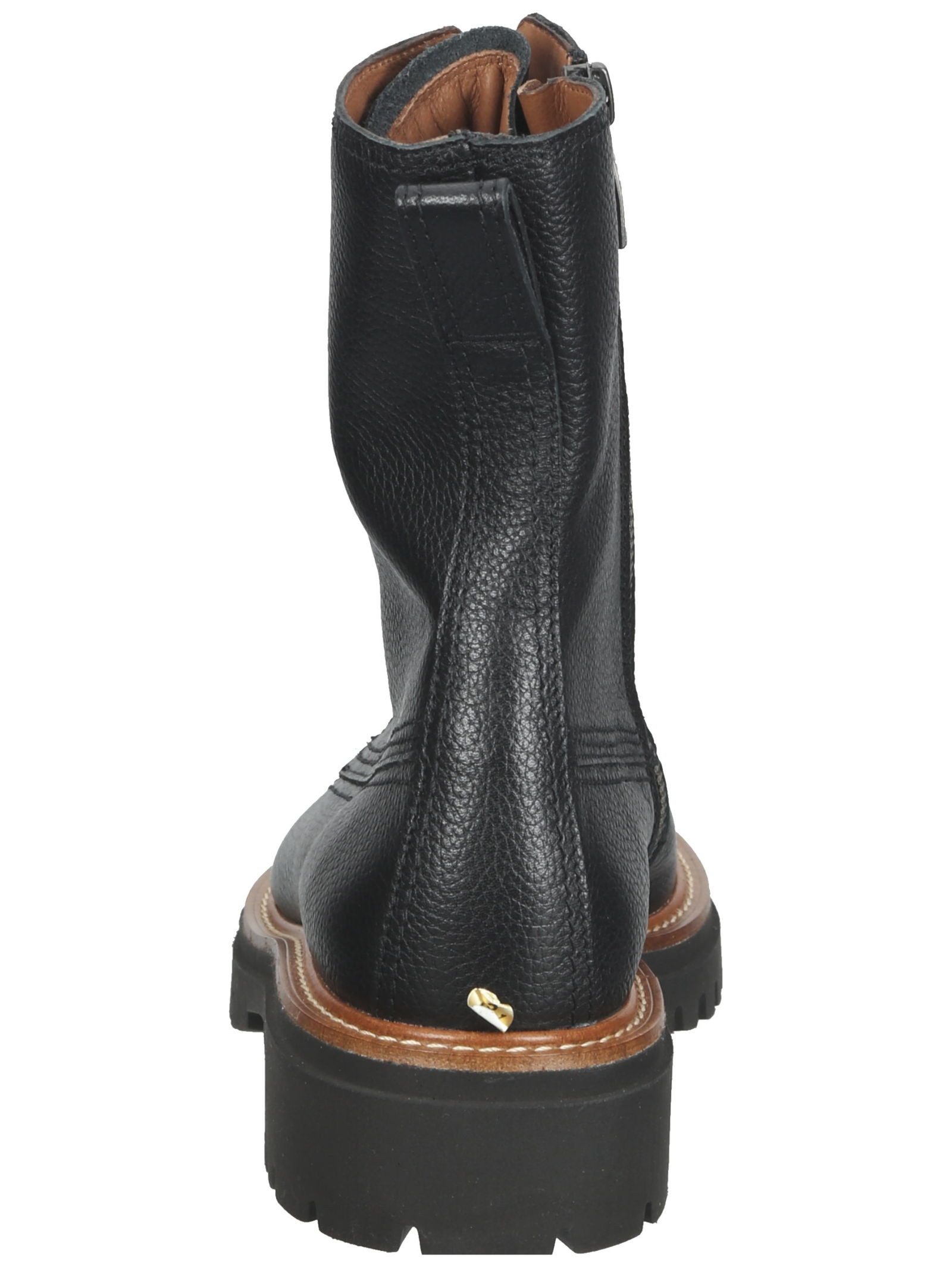 Paul Green Stiefelette Glattleder . Schnürstiefelette