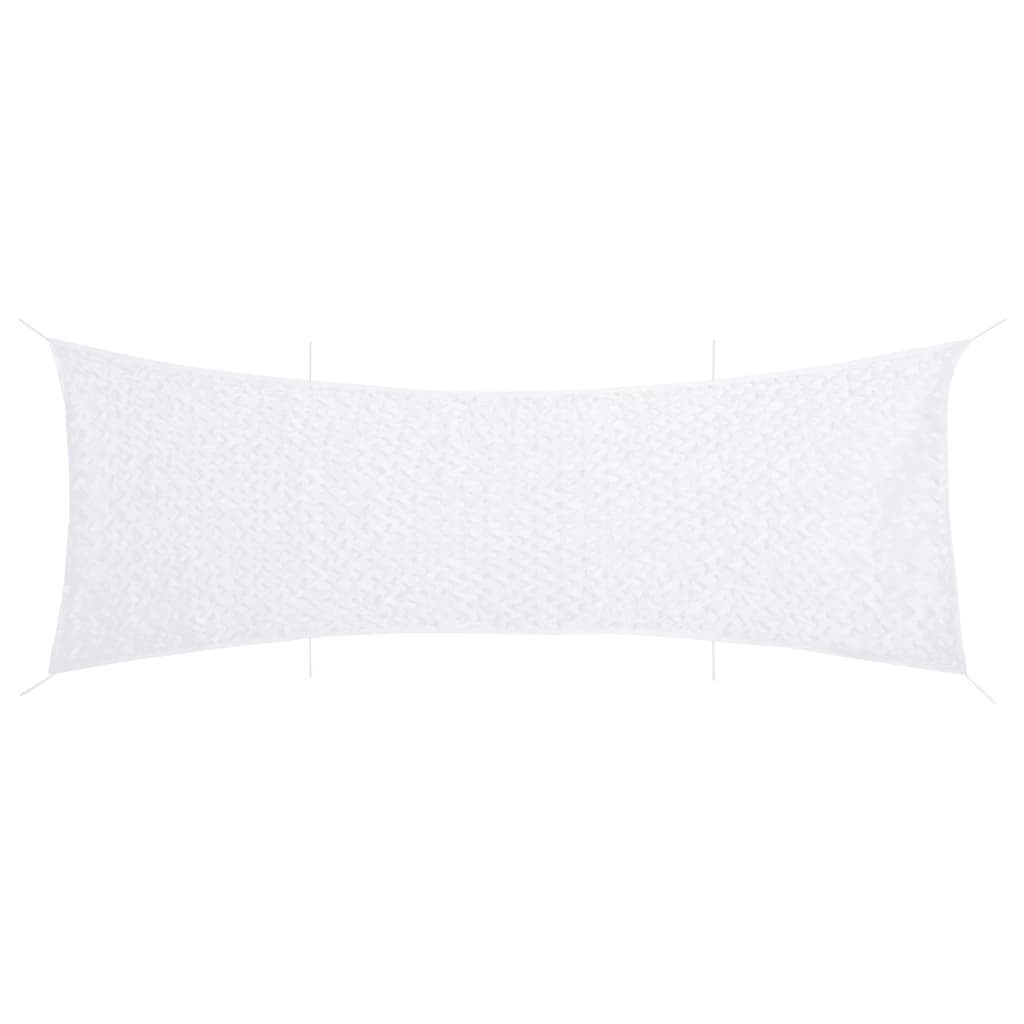 vidaXL Tennisnetz, Tarnnetz mit Aufbewahrungstasche 753x199 cm Weiß