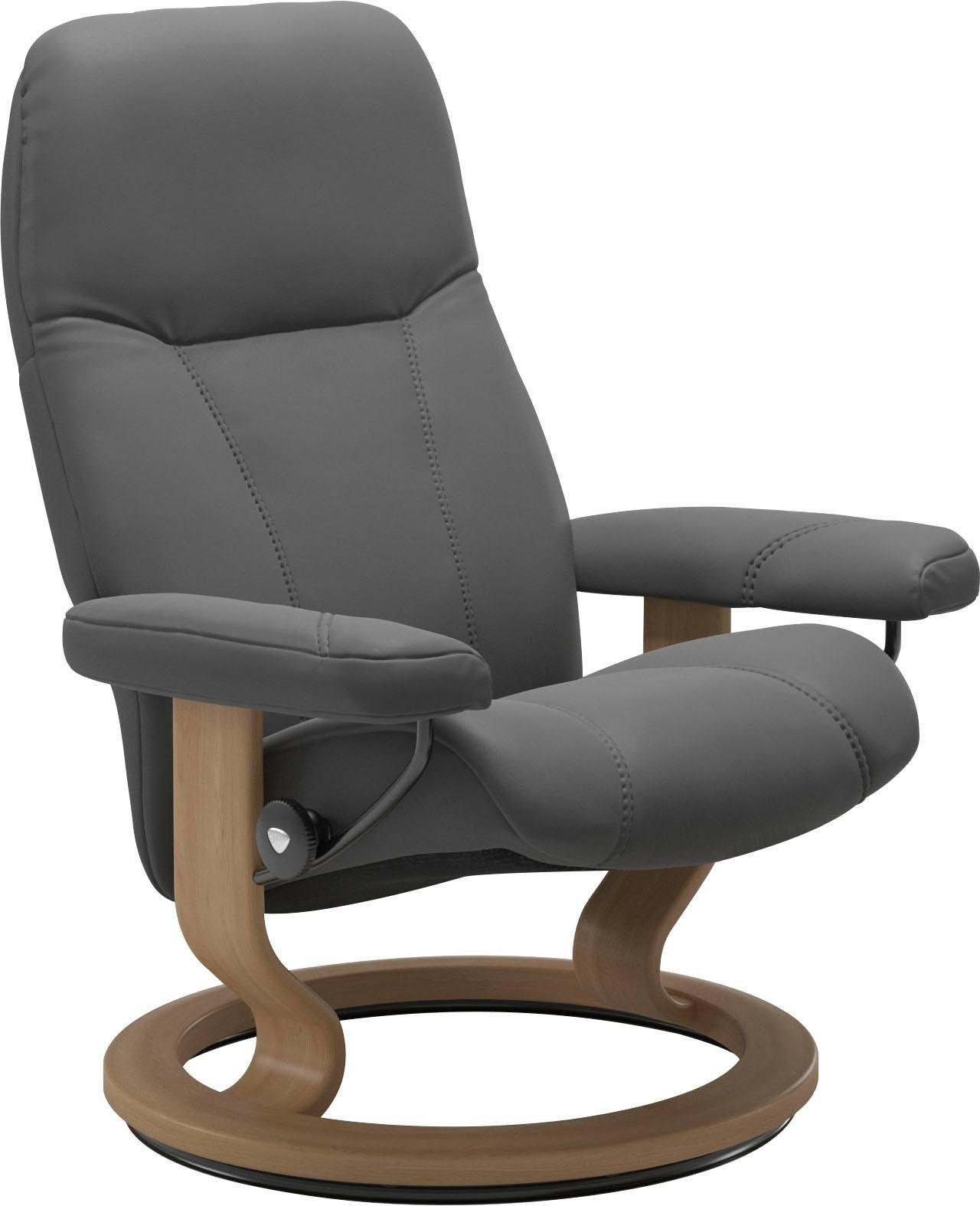 Größe Classic Gestell Base, Relaxsessel Eiche Stressless® M, mit Consul,