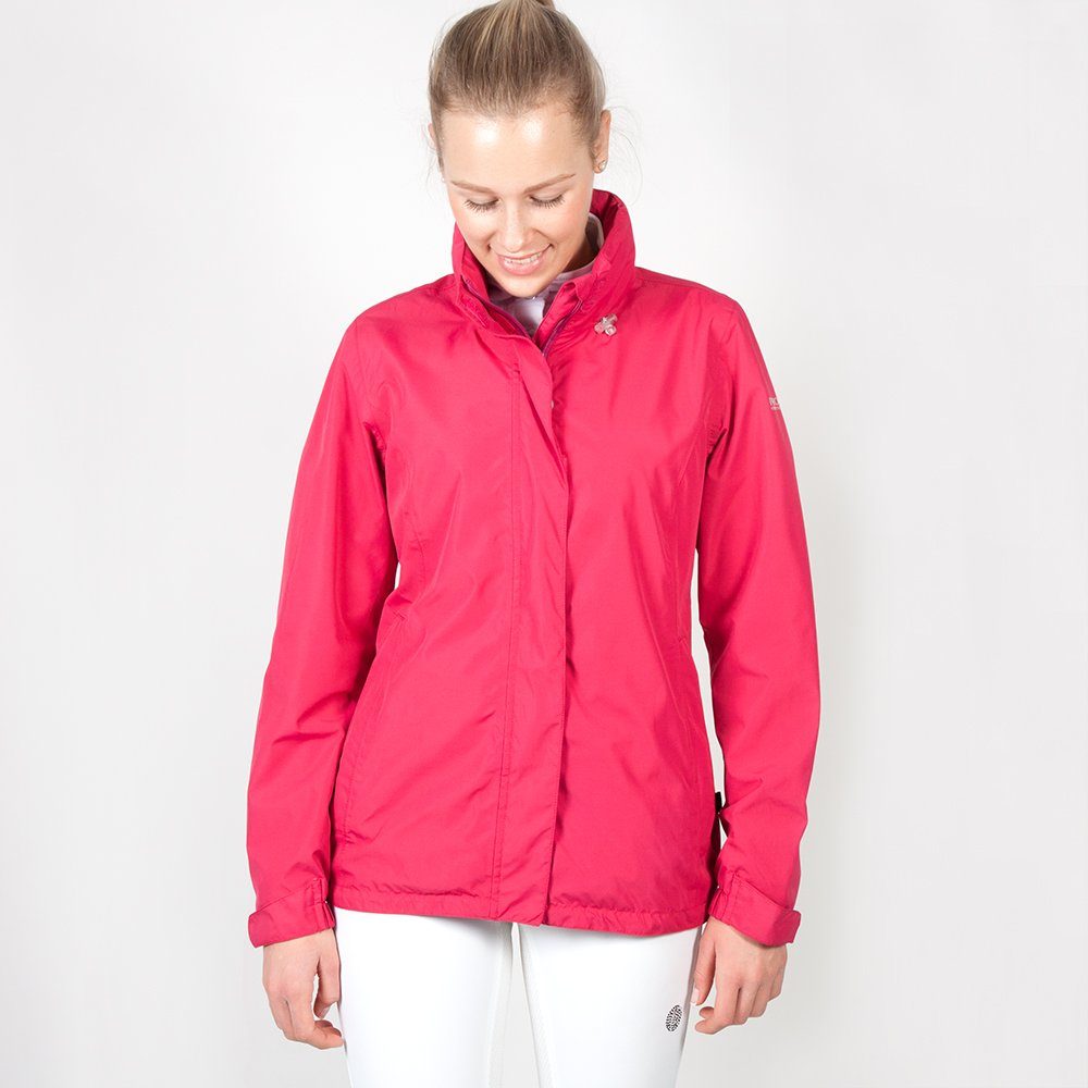 PFIFF Funktionsjacke Damen Ganzjahresjacke, Funktionsjacke Kapzue dunkelblau einrollbare "Emily"