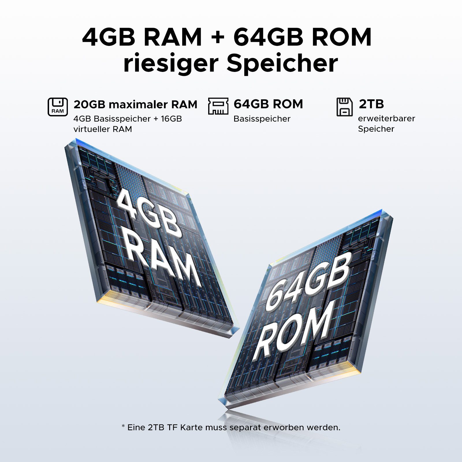 DOOGEE Tab A9 PLUS Android Tablet 11 Zoll, 4GB RAM+64GB ROM(TF 2TB) Tablet (11", 64 GB, Android 15, WiFi, WiFi5, 90Hz-1080P, WidevineL1/Face ID/OTG/GPS/Dual Speaker)