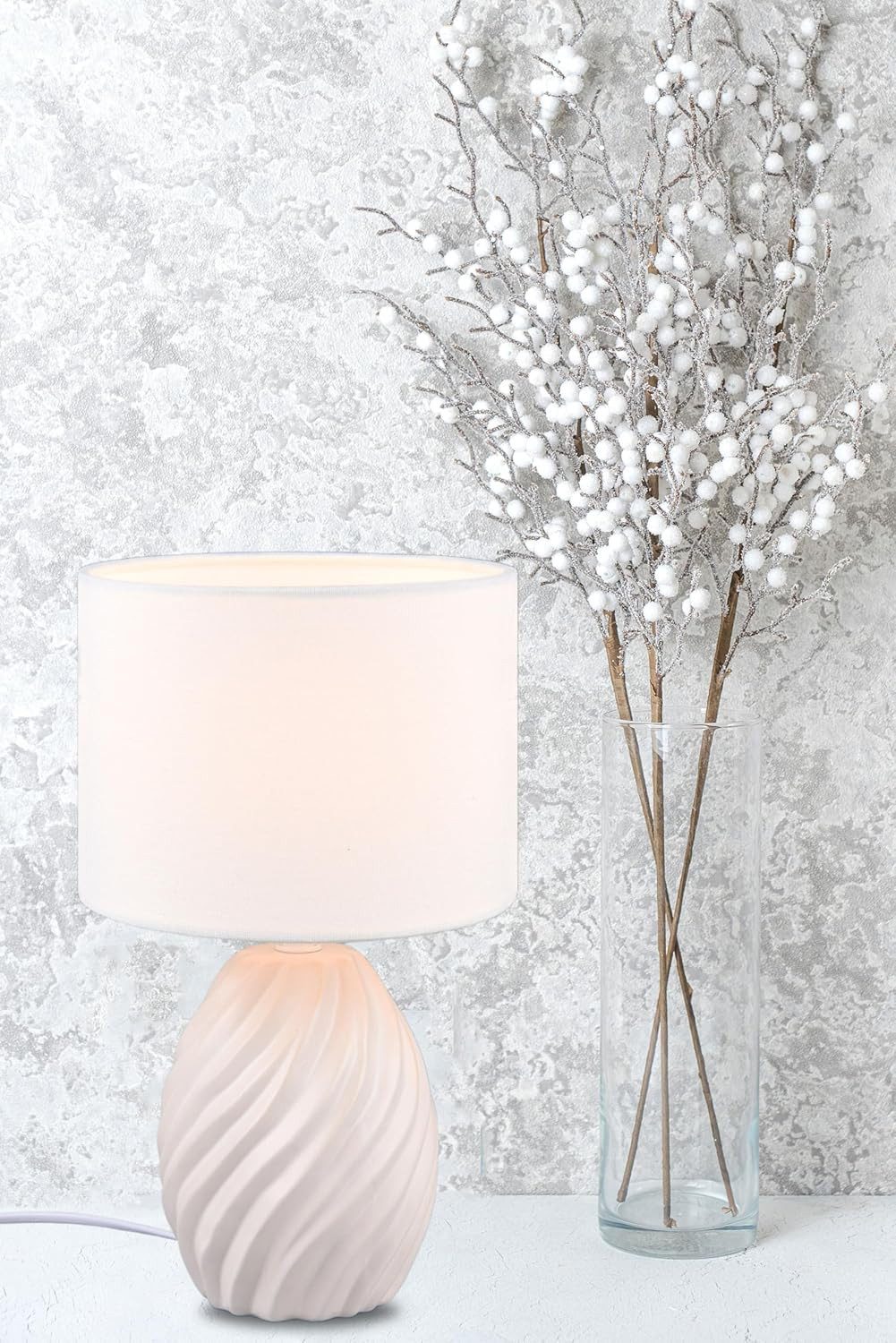 lightling Tischleuchte Melina, ohne Leuchtmittel, Schnurschalter, IP20 Indo günstig online kaufen