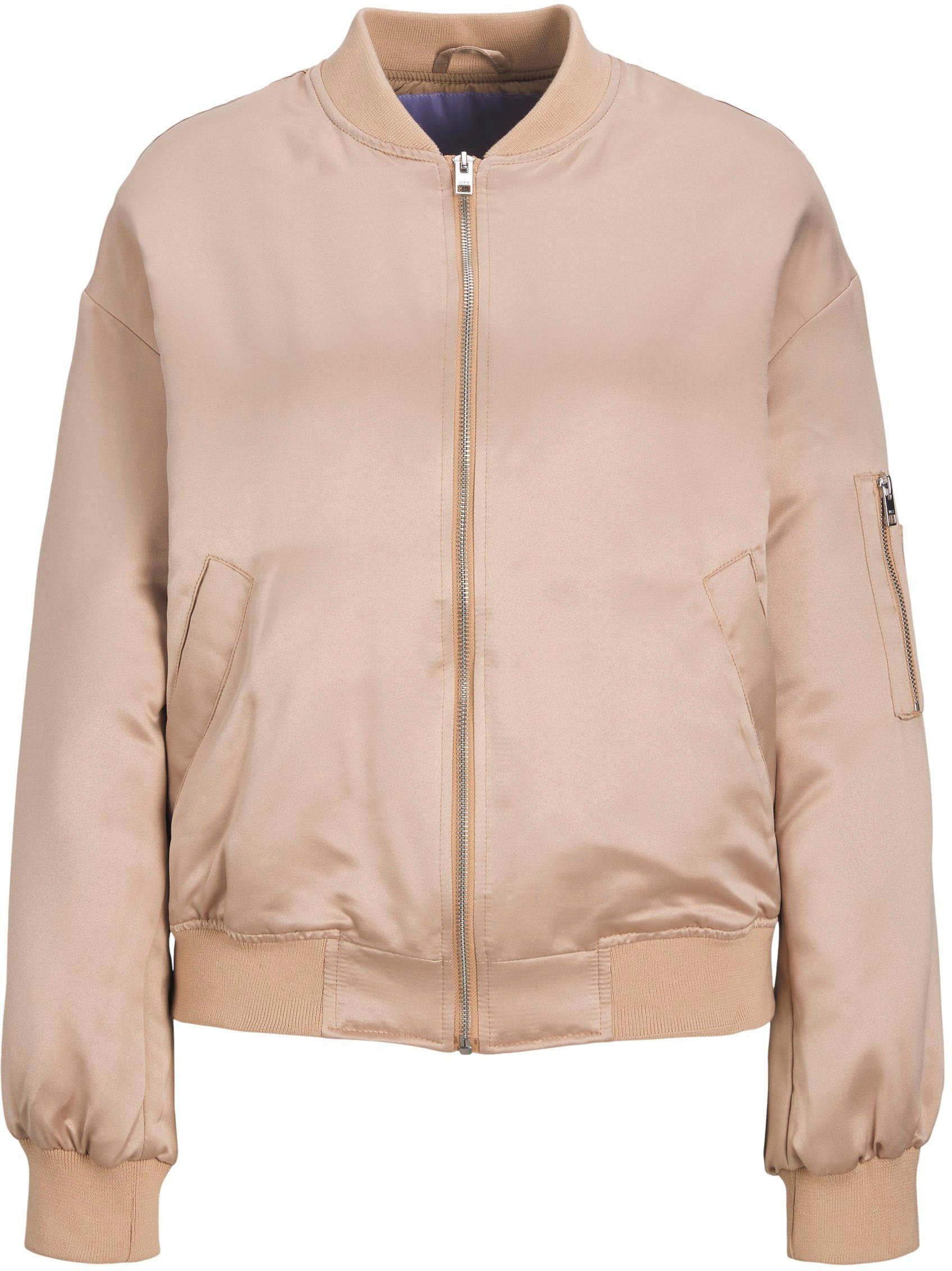 Giacca Bomber In Satinato Per Donna - Elegante E Antivento, 100% Nylon - Foto 11