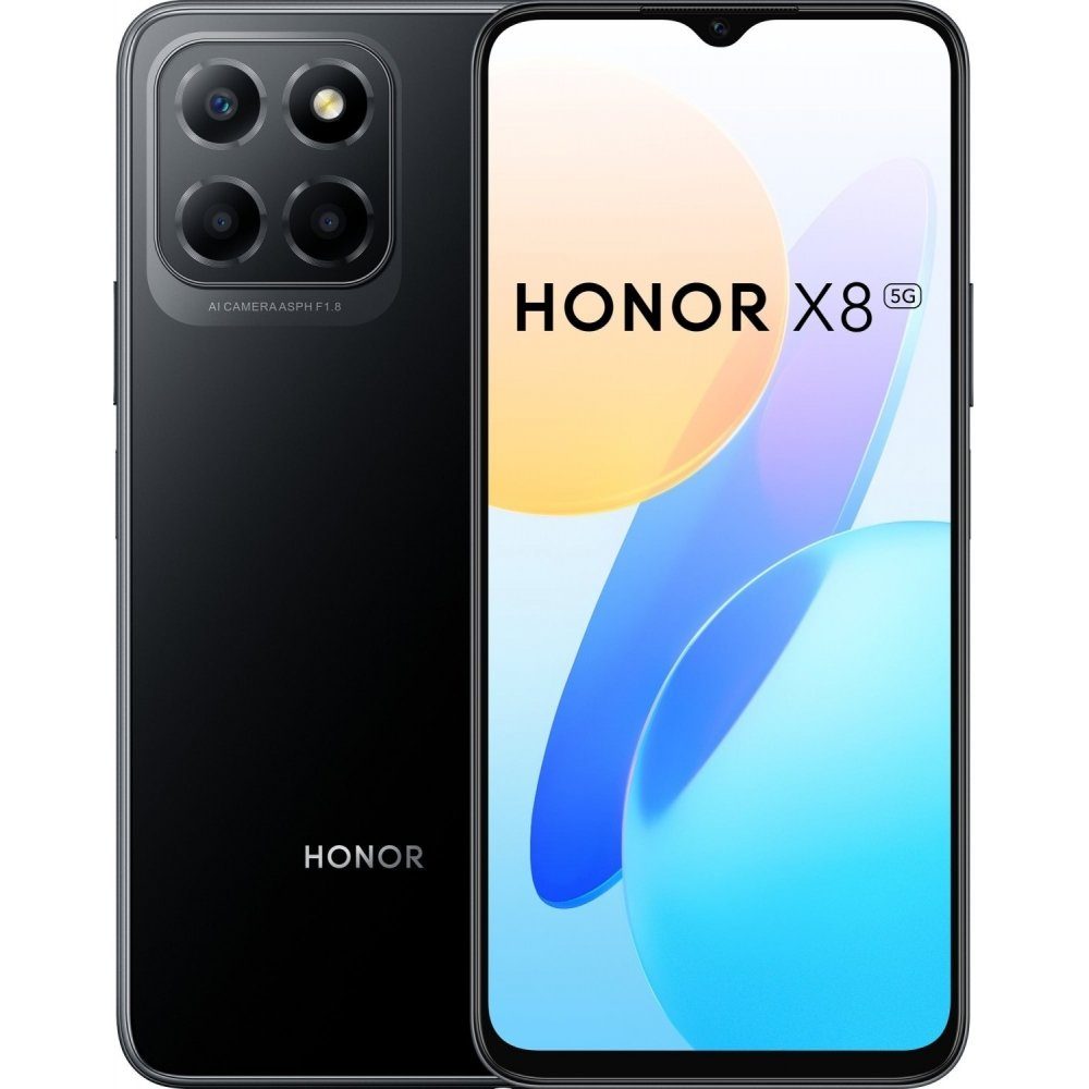 Honor X8 5G 128 GB / 6 GB - Smartphone - midnight black Smartphone (6,5 ...